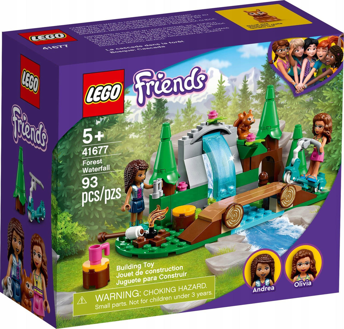 LEGO Friends 41677 Forest Waterfall Gift Brand LEGO