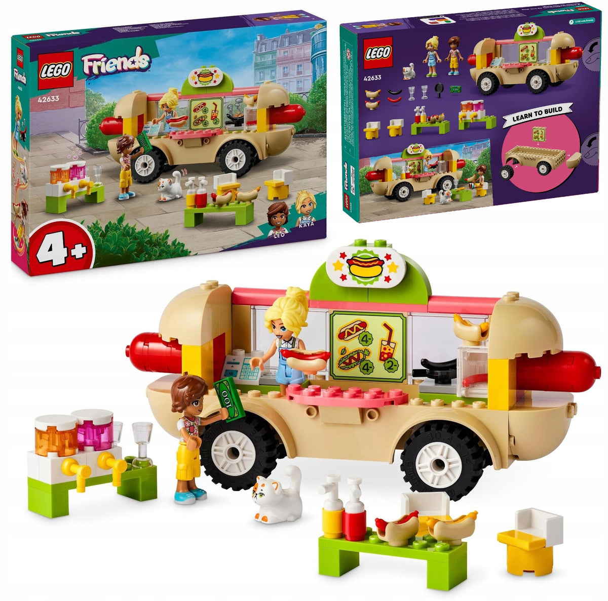 LEGO Friends 42633 Food truck with hot dogs Gift