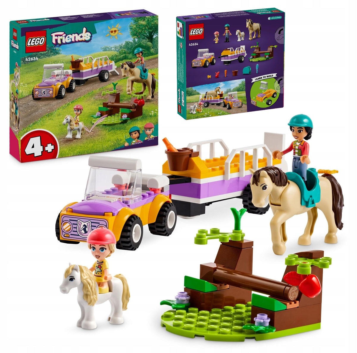 LEGO Friends 42634 Horse and pony trailer + CATALOG LEGO PDF
