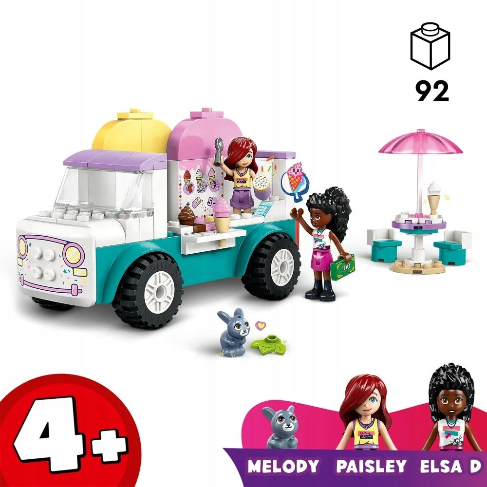 LEGO Friends 42644 Ice Cream Van in Heartlake Gift Brand LEGO