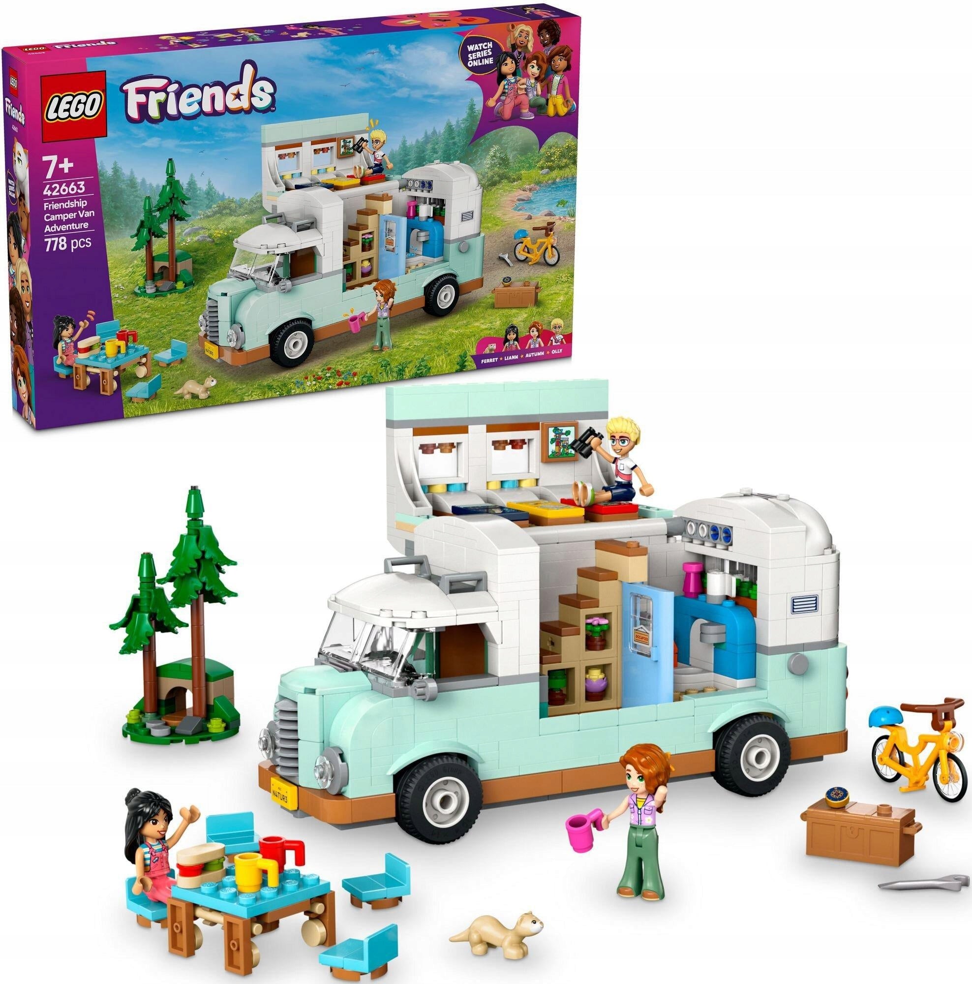 LEGO Friends 42663 Adventure in the motorhome of friends Brand LEGO