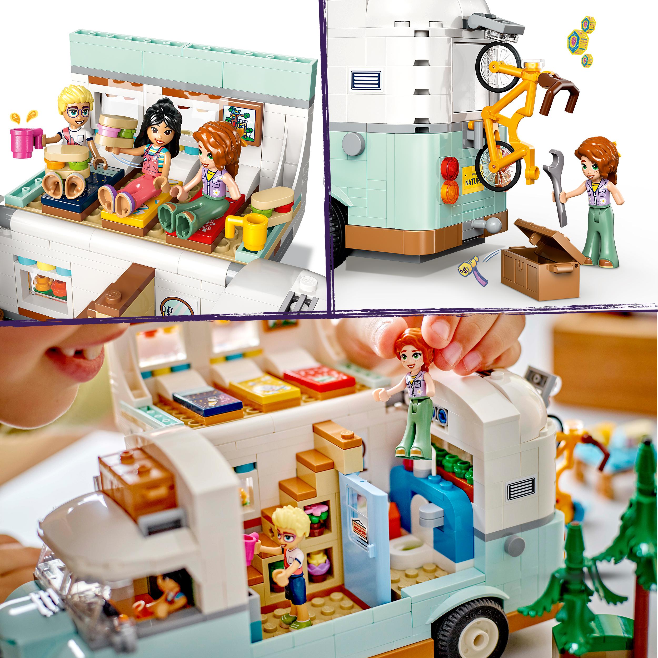 LEGO Friends 42663 Adventure in the motorhome of friends Set name Przyjaciele 42663 Przygoda w karawanie przyjaźni