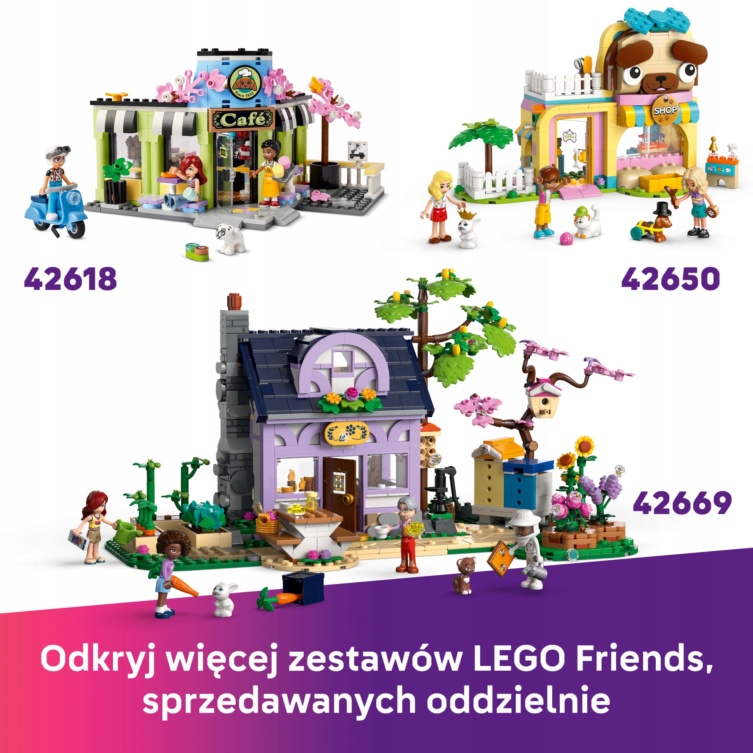 LEGO Friends Candy store in Heartlake 42649 Gender boys girls