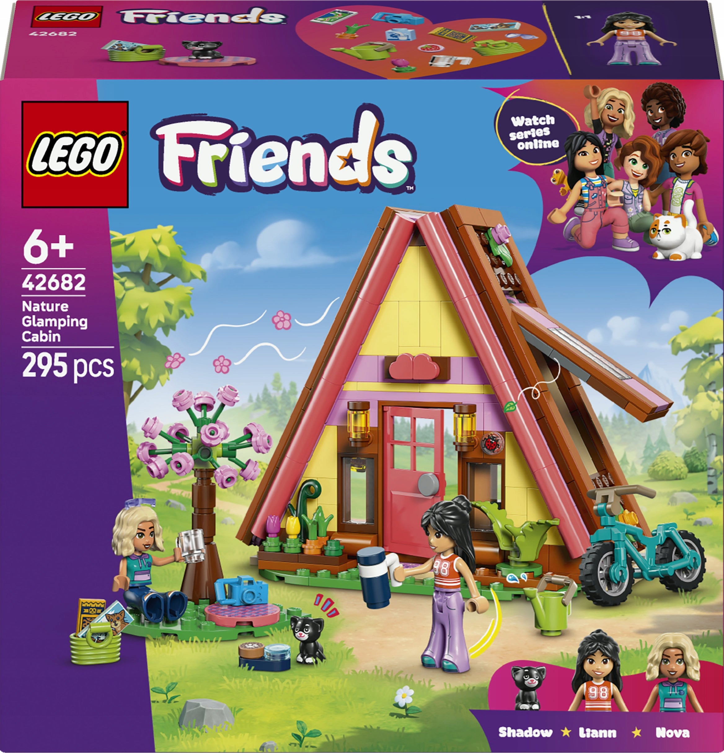 LEGO Friends Cottage on a luxury campsite 42682