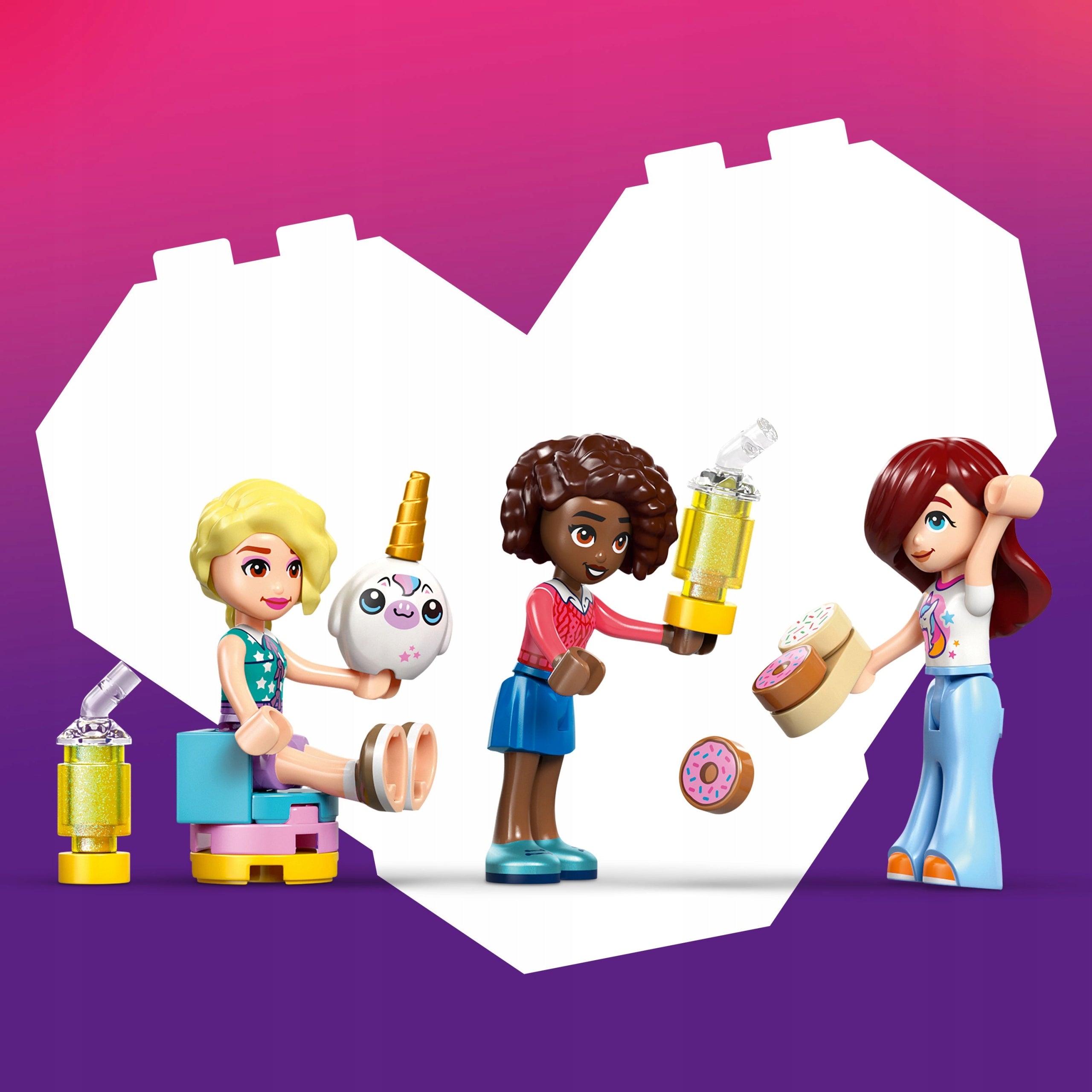 LEGO Friends Unicorn Cafe 42684 Information regarding product safety and compliance Not suitable for children under 36 months of age