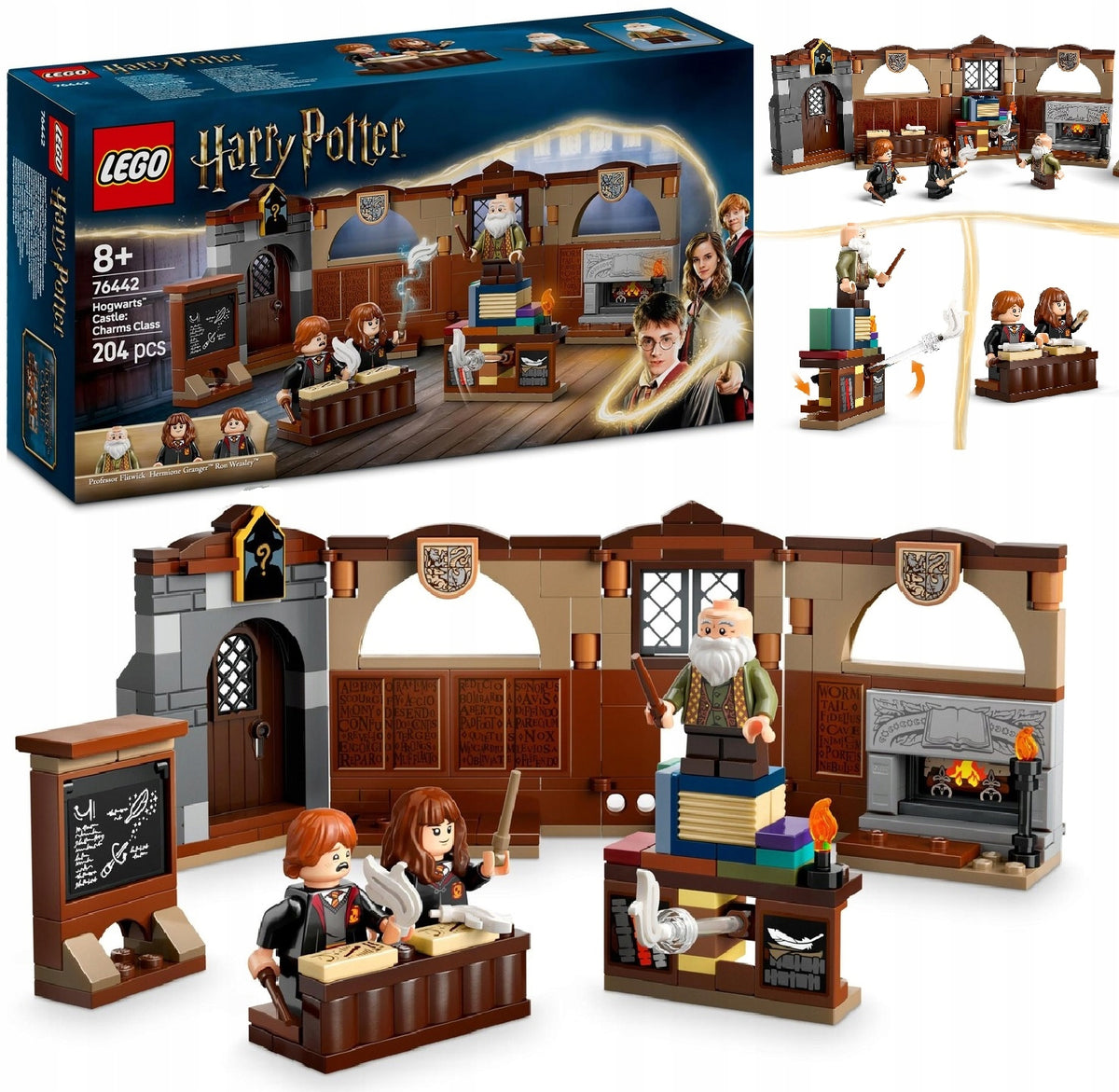 LEGO HARRY POTTER 76442 CASTLE HOGWART: CLASSES IN SPELLS AND CHARMS