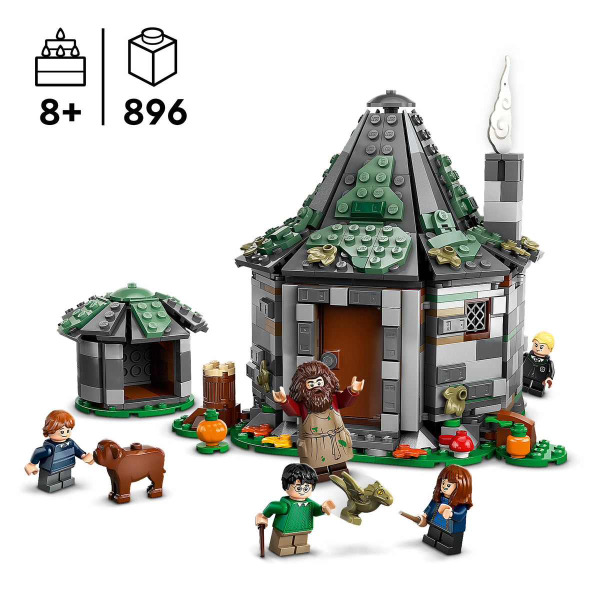 LEGO HARRY POTTER COTTAGE HAGRIDA UNEXPECTED VISIT 76428 +CATALOG IN PDF Brand LEGO