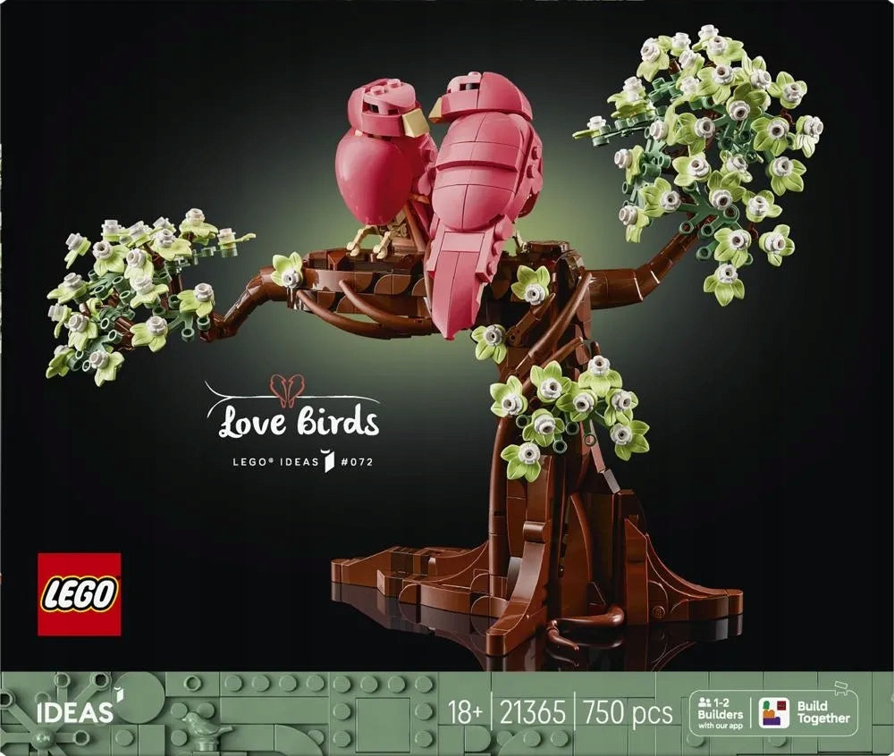 LEGO Ideas Parrots inseparable 21365