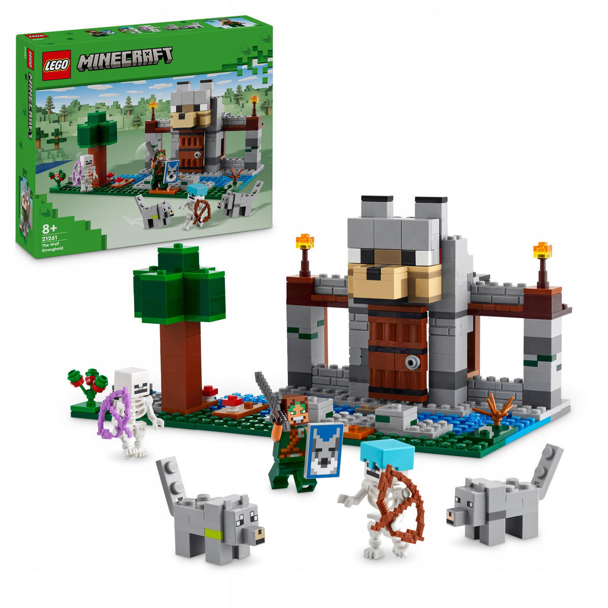 LEGO MINECRAFT 21261 Wolf fortress set for children EAN (GTIN) 5702017583372