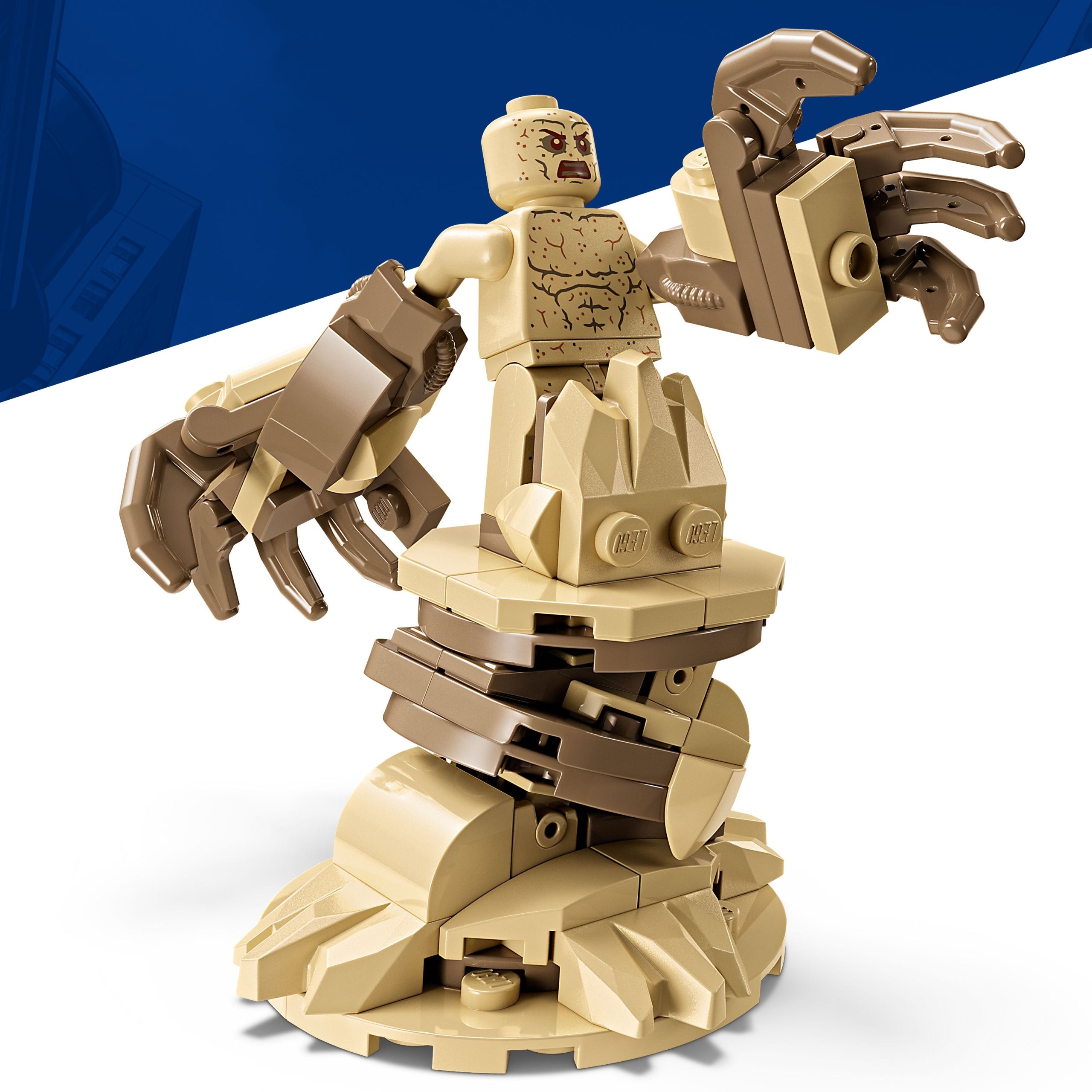 LEGO Marvel Epic Battle: Spider-Man vs. Sandman 76334 Minimum kid's age 9