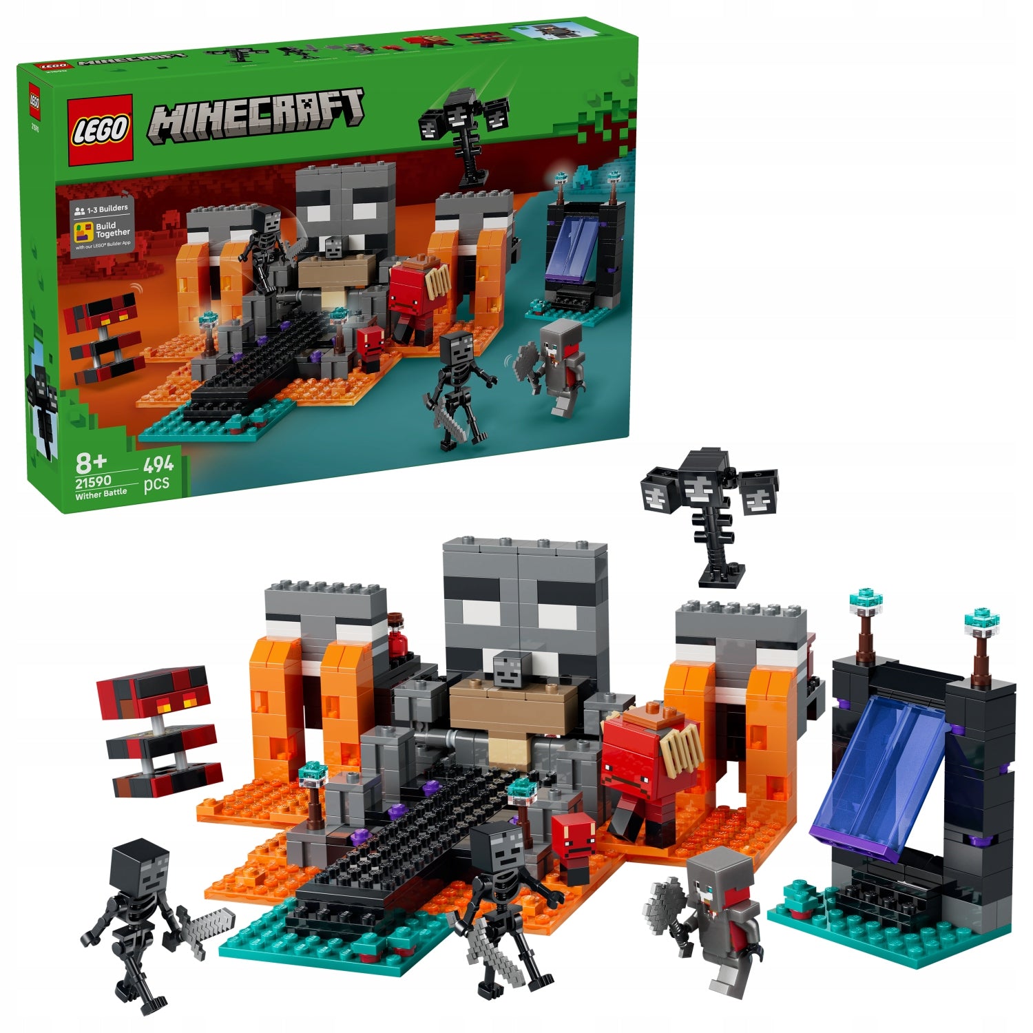 LEGO Minecraft 21590 Souboj s Witherem