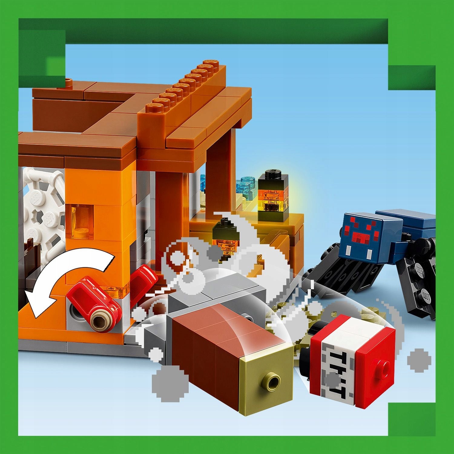 LEGO Minecraft Expedition to the battleship mine 21269 Information regarding product safety and compliance Not suitable for children under 36 months of age