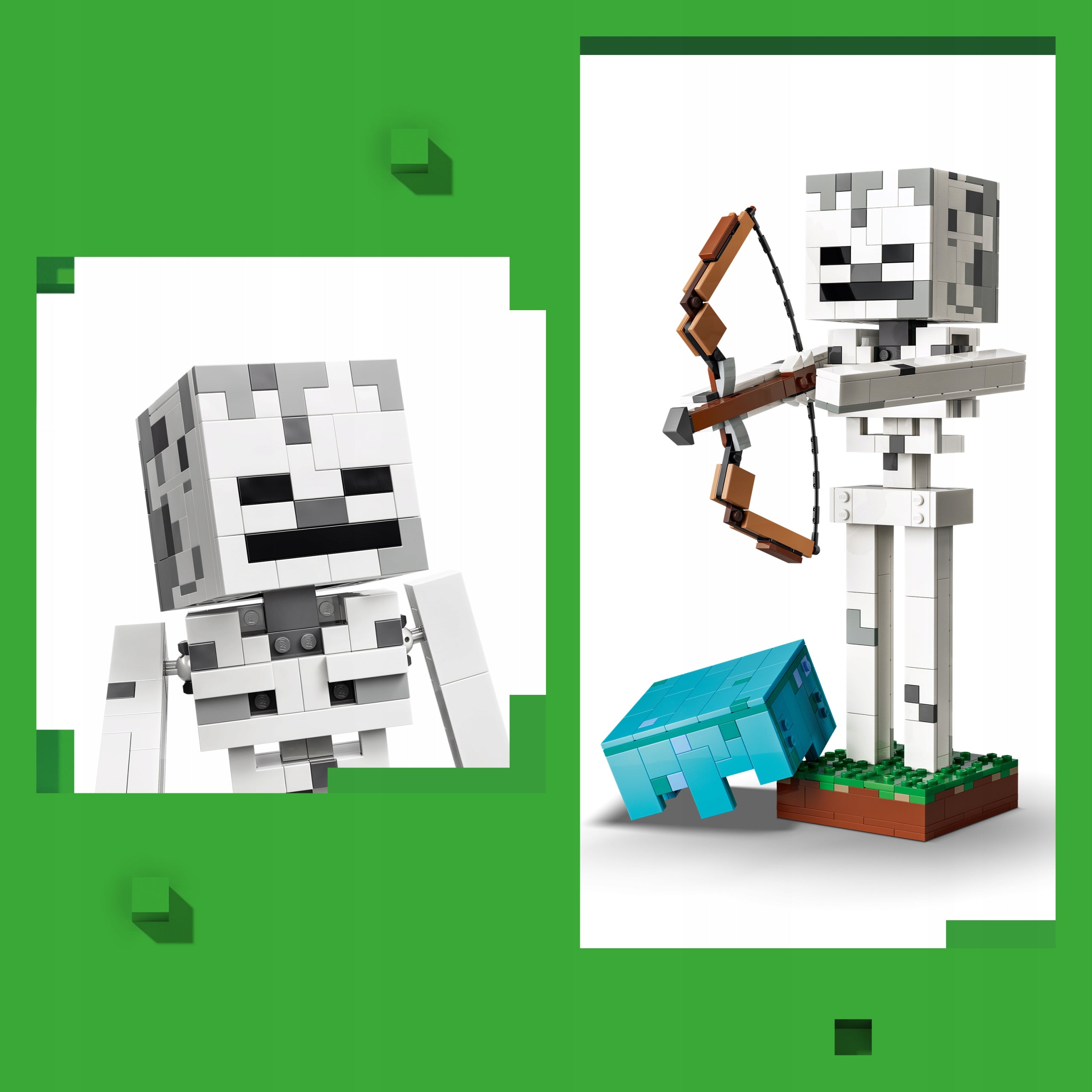 LEGO Minecraft Skeleton 21594 Kid's age 10+ years