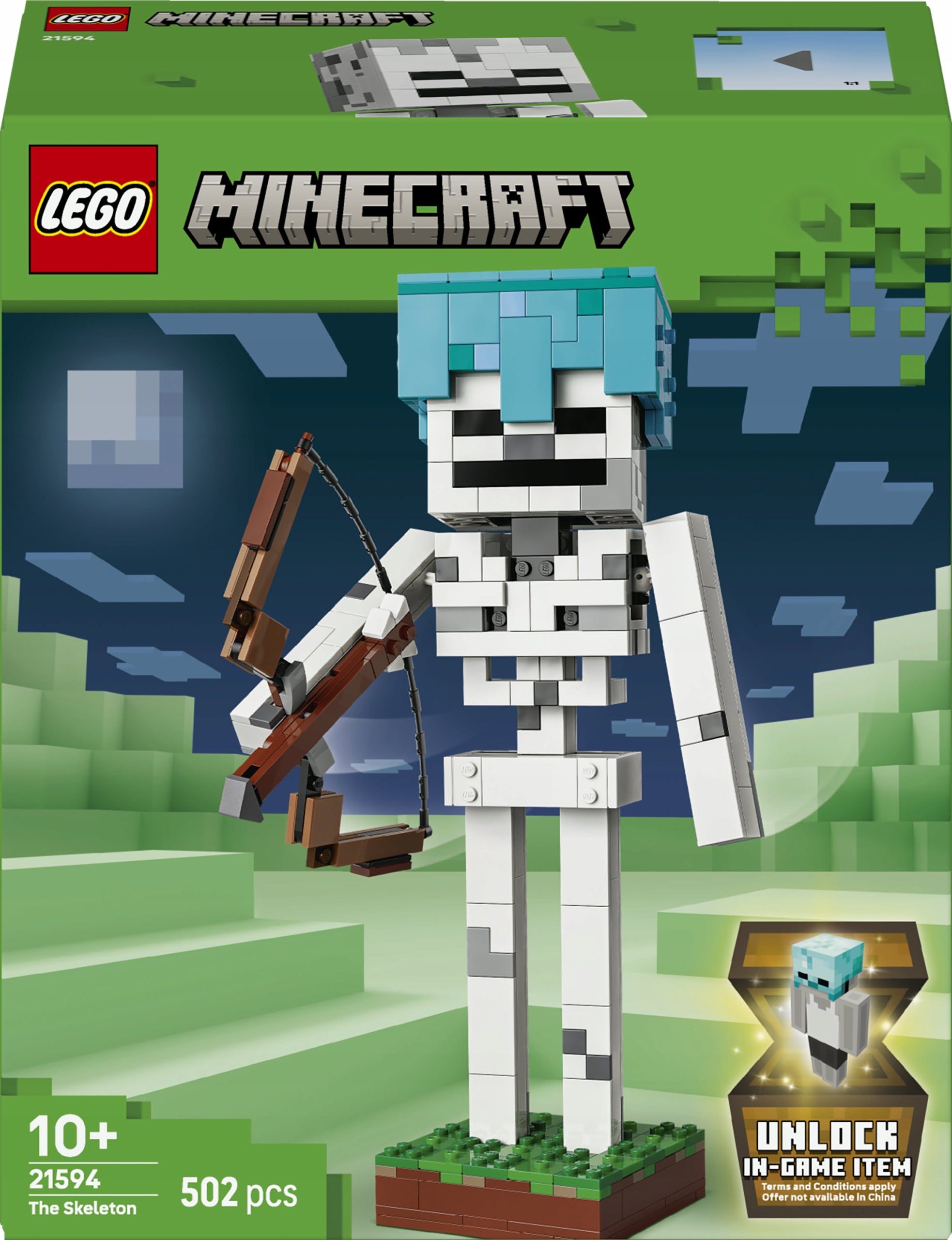 LEGO Minecraft Skeleton 21594