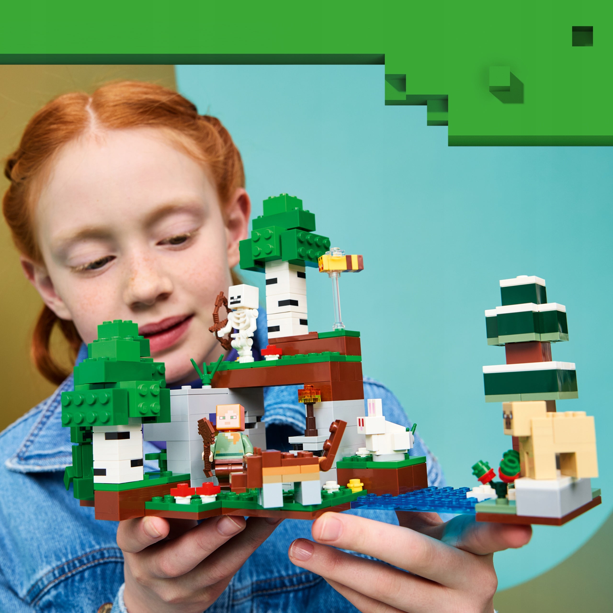 LEGO Minecraft Survival First Night 21593 Information regarding product safety and compliance Not suitable for children under 36 months of age