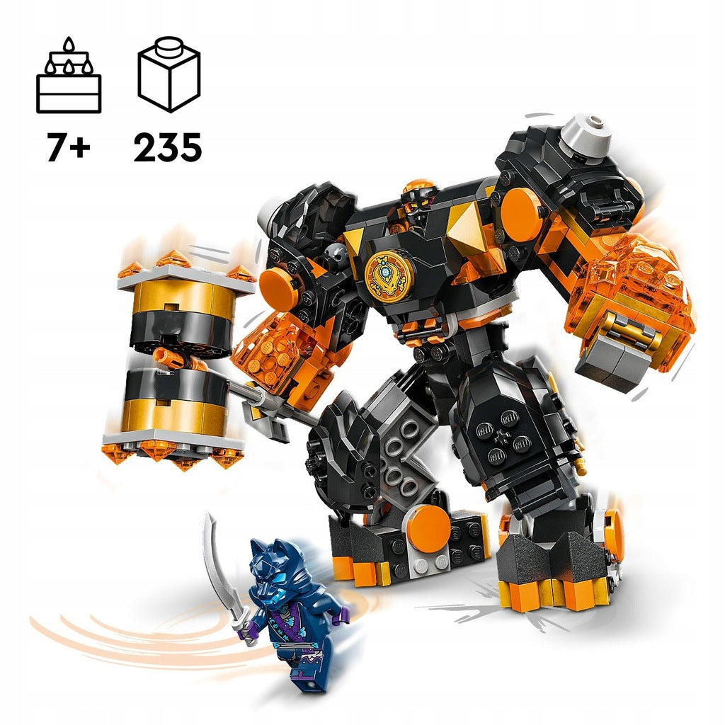 LEGO NINJAGO 71806 COLE EARTH ELEMENT ROBOT + LEGO CATALOG IN PDF VERSION Brand LEGO