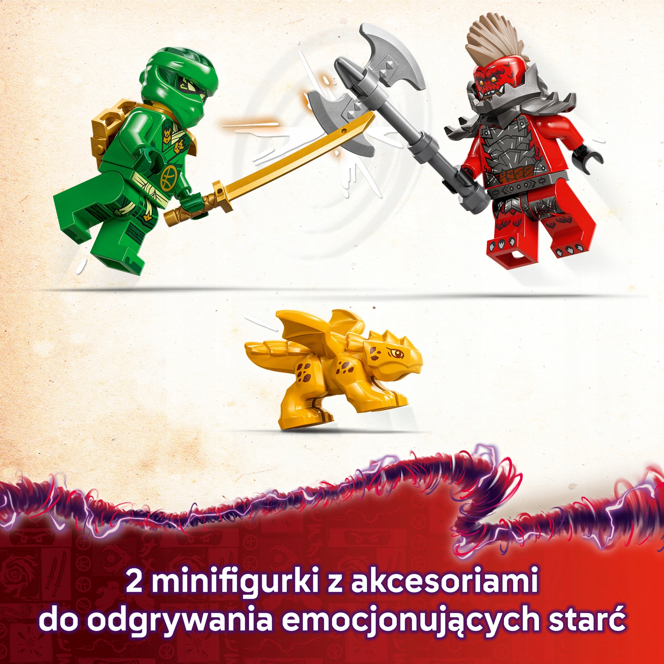LEGO NINJAGO Green forest dragon Lloyda 71829 Set name Zielony leśny smok Lloyda