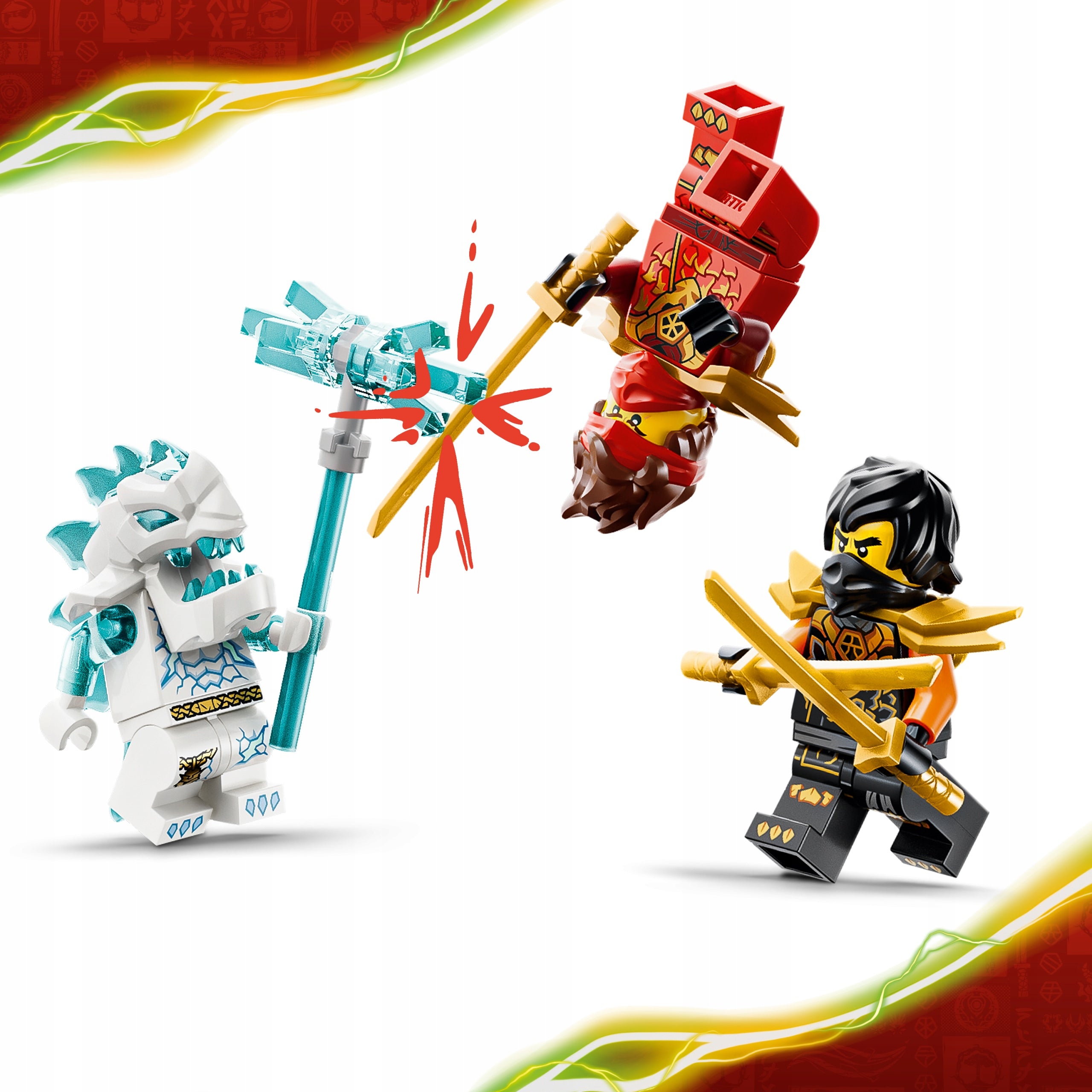 LEGO NINJAGO Multifunctional vehicles of Kai and Cole 71864 Gender boys girls unisex