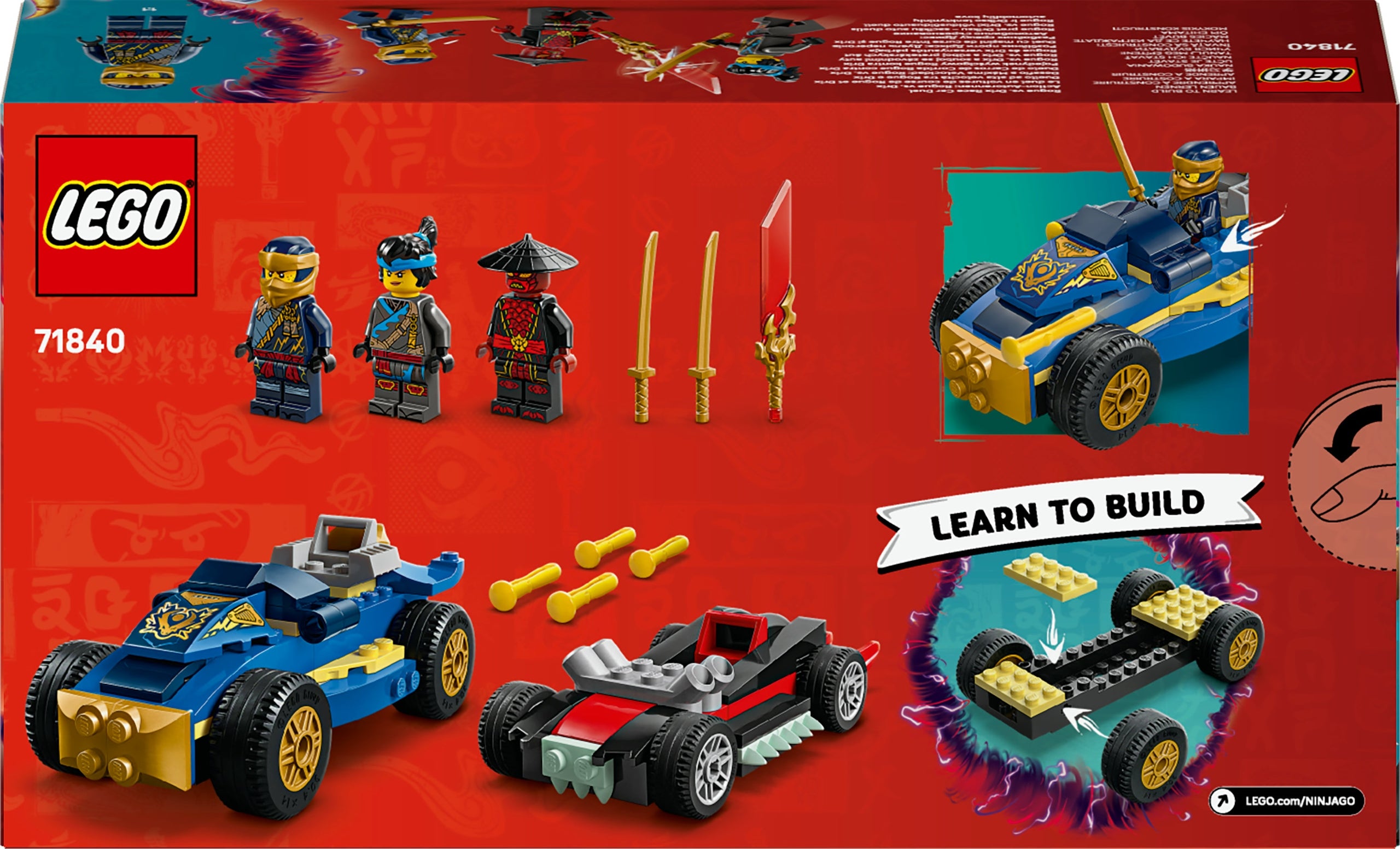 LEGO Ninjago 71840 Rogue vs Drix Racing Duel Brand LEGO