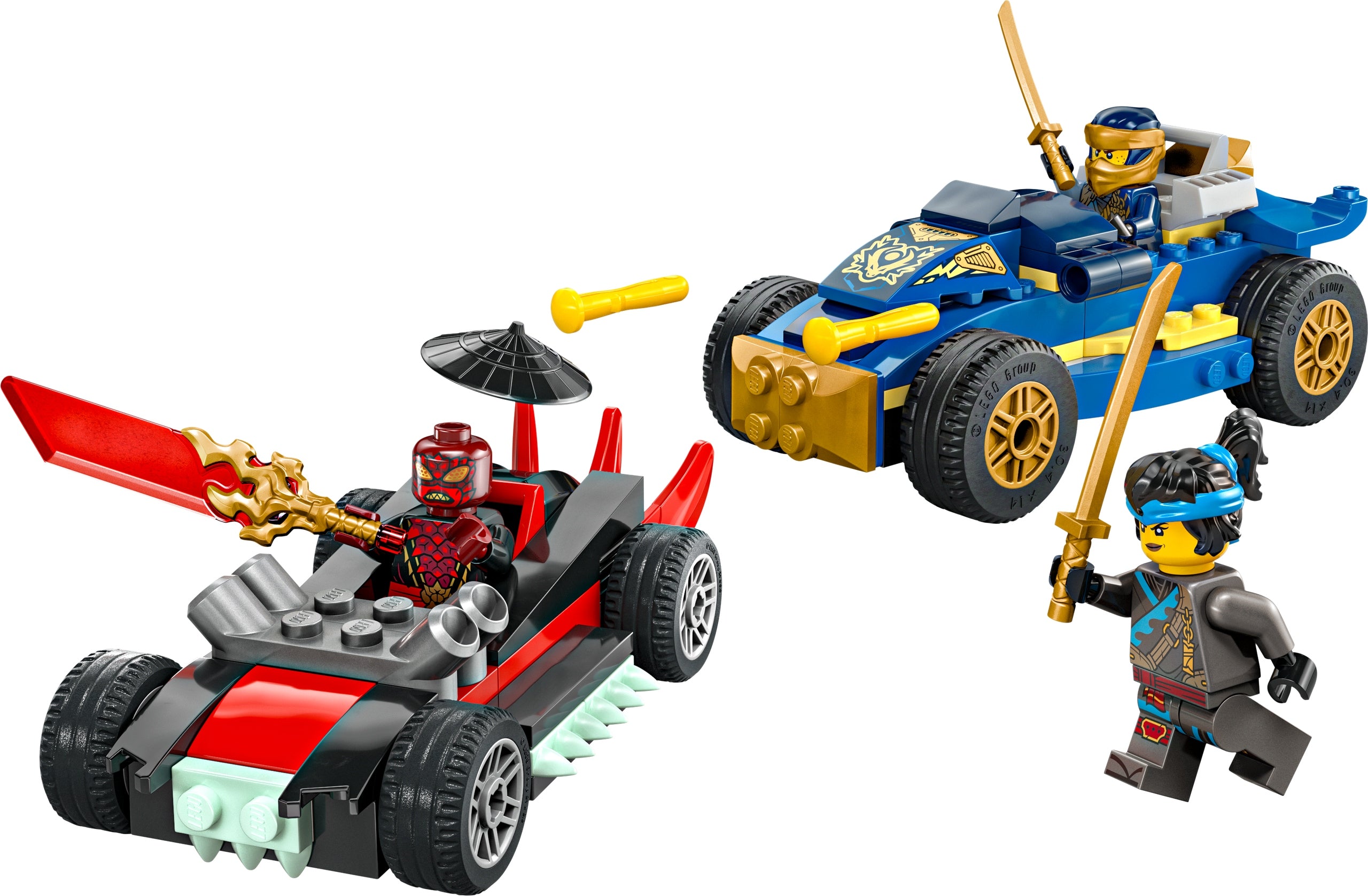 LEGO Ninjago 71840 Rogue vs Drix Racing Duel Kid's age 4+ years