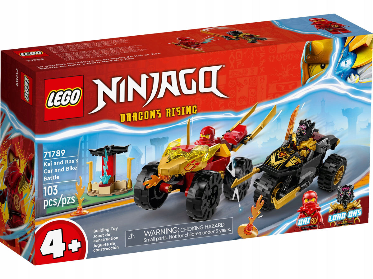 LEGO Ninjago Car and motorcycle battle 71789 Brand LEGO