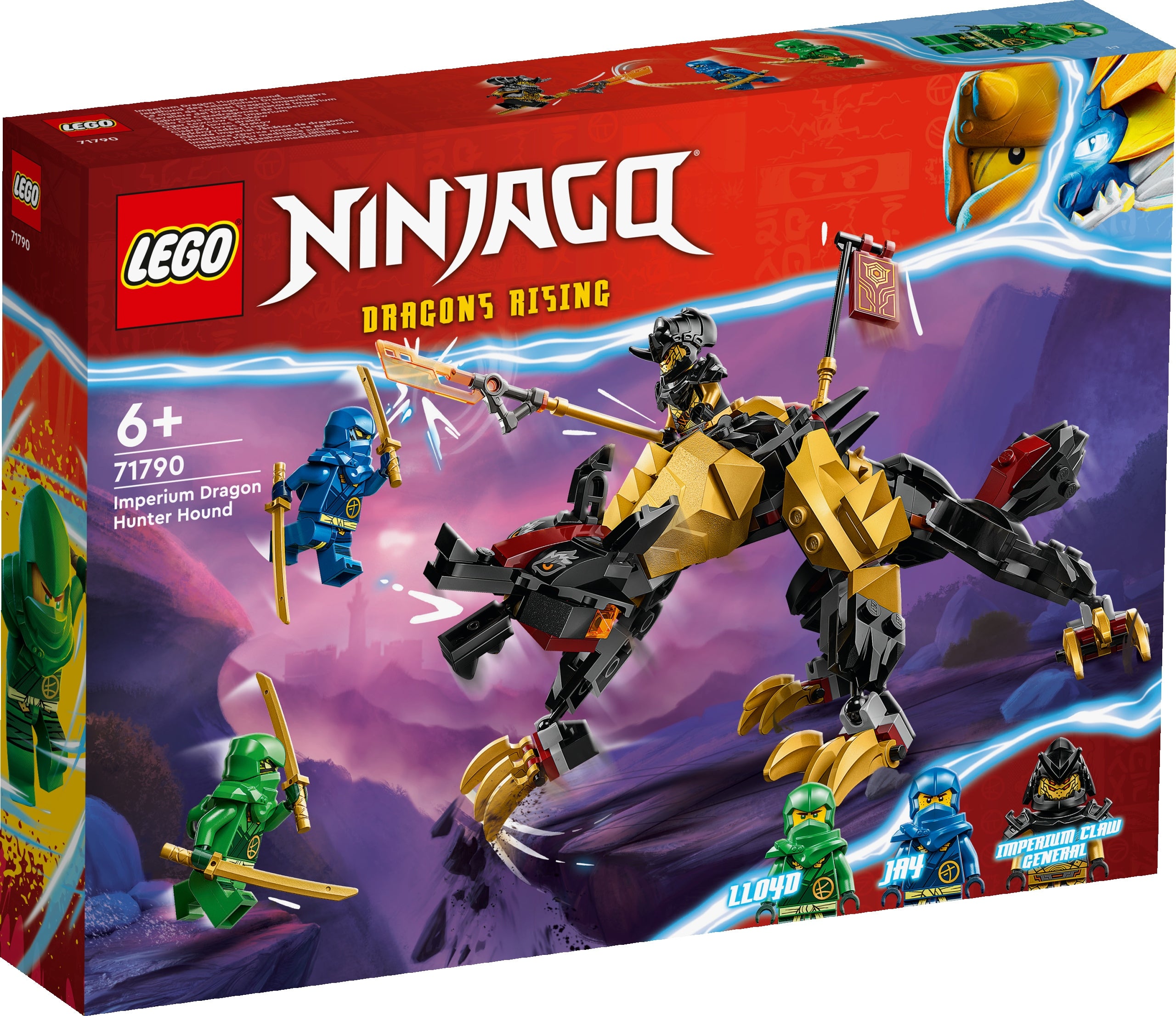 LEGO Ninjago Imperial Dragon Hunter 71790 Information regarding product safety and compliance Not suitable for children under 36 months of age