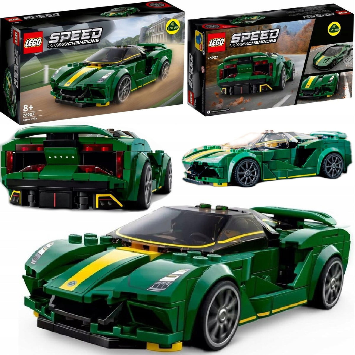 LEGO SPEED CHAMPIONS 76907 LOTUS EVIJA GIFT