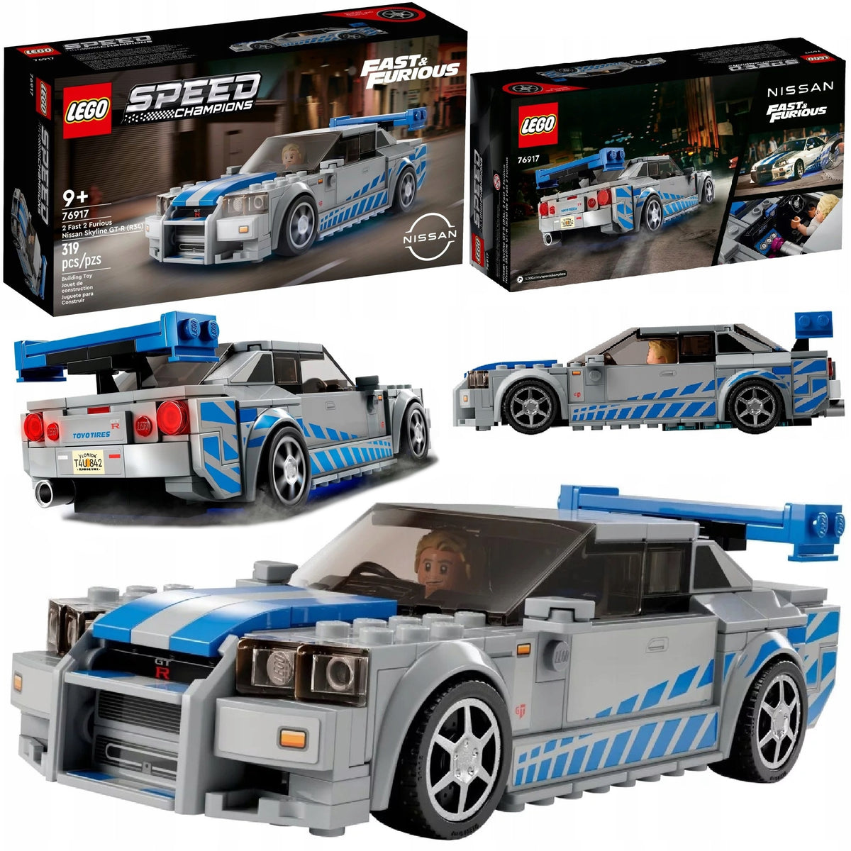 LEGO SPEED CHAMPIONS 76917 NISSAN SKYLINE GT-R – THE LEGENDARY SUPERCAR.