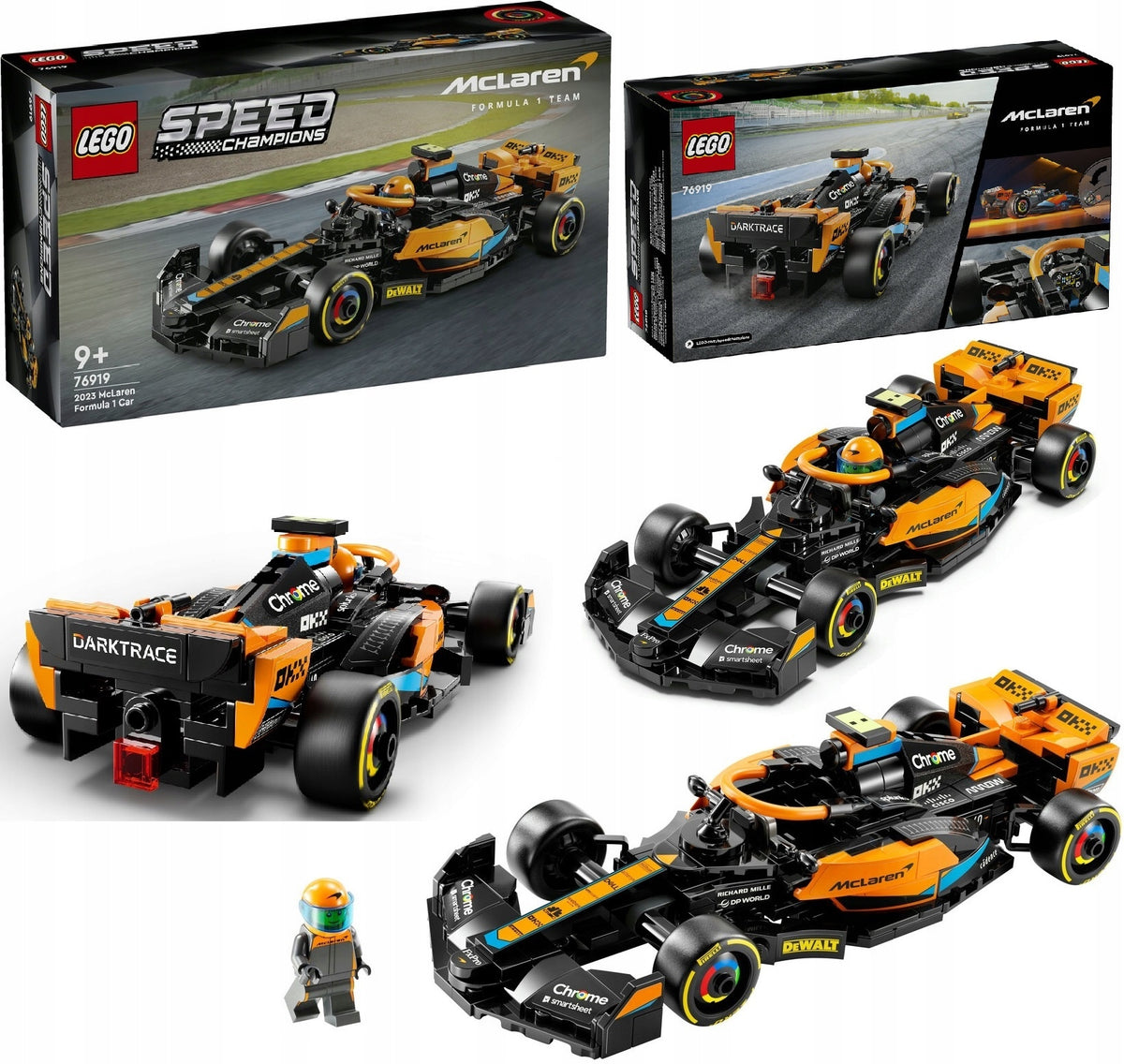 LEGO SPEED CHAMPIONS 76919 MCLAREN FORMULA 1 RACING CAR EAN (GTIN) 5702017583723