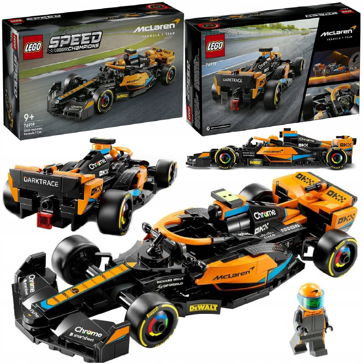 LEGO SPEED CHAMPIONS 76919 MCLAREN FORMULA 1 RACING CAR