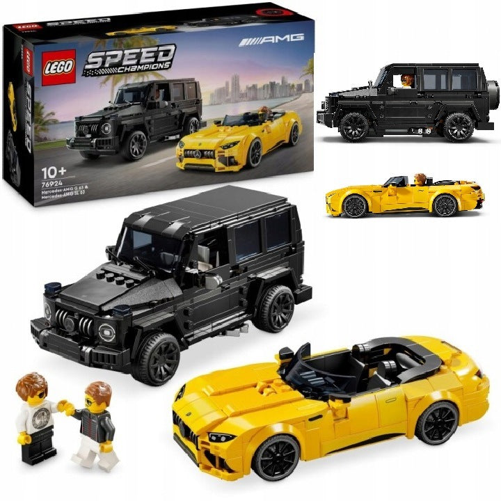 LEGO SPEED CHAMPIONS 76924 MERCEDES-AMG G 63 and MERCEDES-AMG SL 63