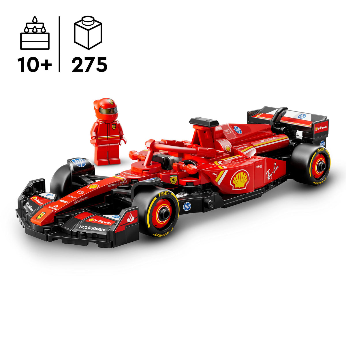 LEGO SPEED CHAMPIONS 77242 CAR F1 FERRARI SF-24 + PDF CATALOGUE EAN (GTIN) 5702017816098
