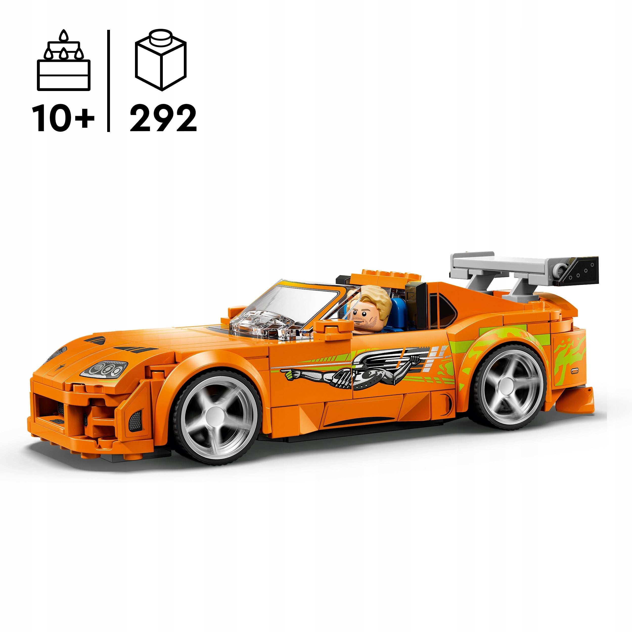 LEGO SPEED CHAMPIONS Fast and Furious Toyota Supra MK4 77260 Gender boys girls unisex