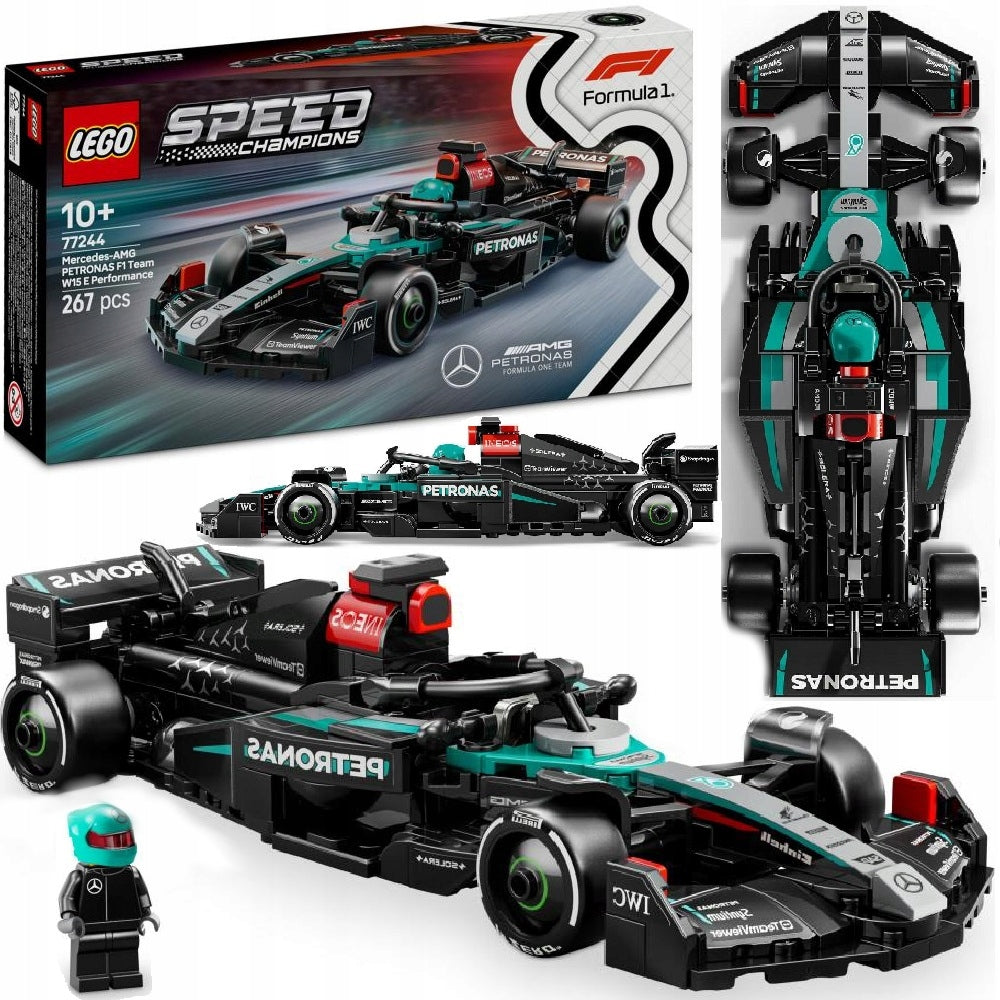 LEGO SPEED CHAMPIONS Mercedes-AMG F1 car W15 77244 + CATALOGUE PDF