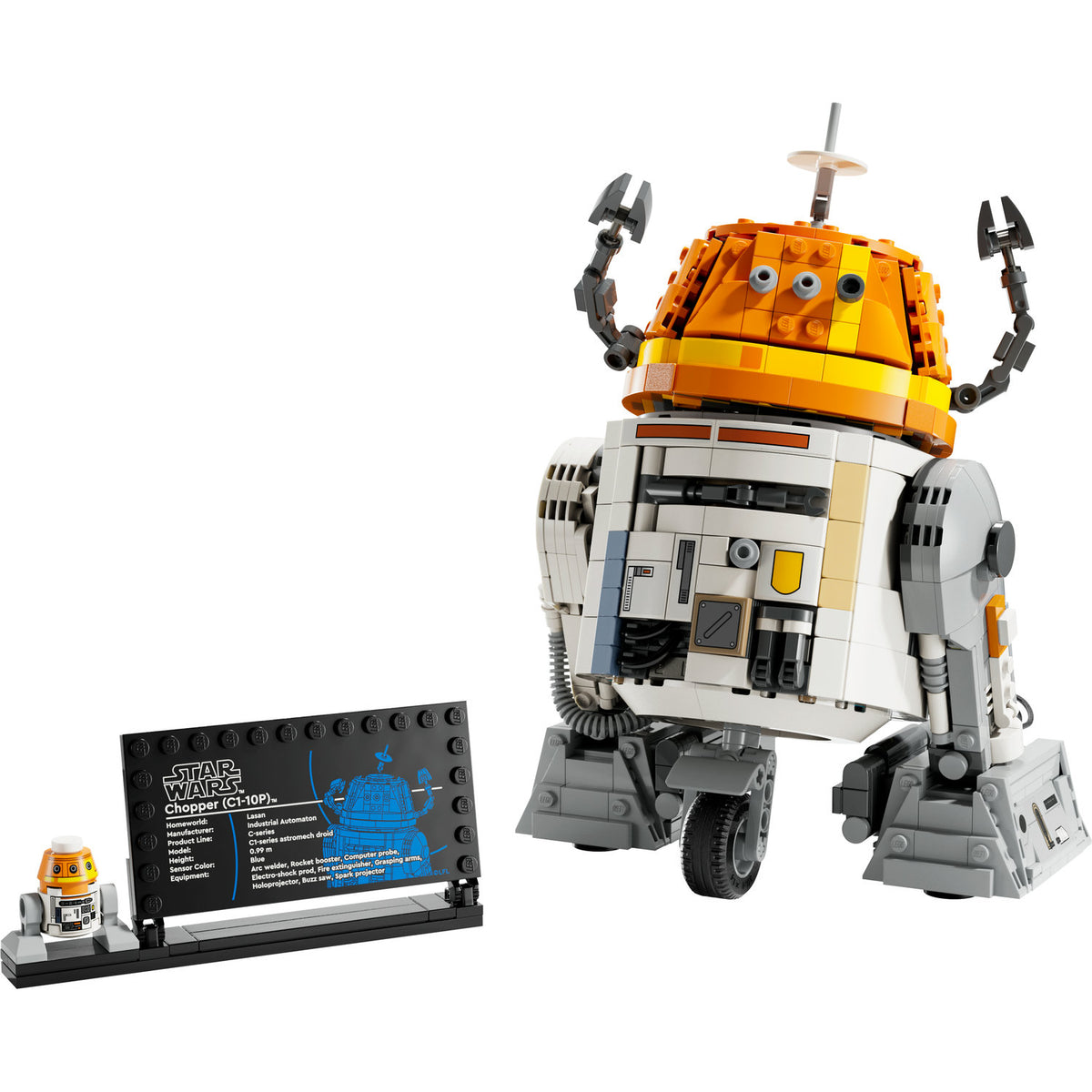 LEGO STAR WARS ASTRO-DROID CHOPPER FIGURINE (C1-10P) 75416 + CATALOG IN PDF Product number 75416