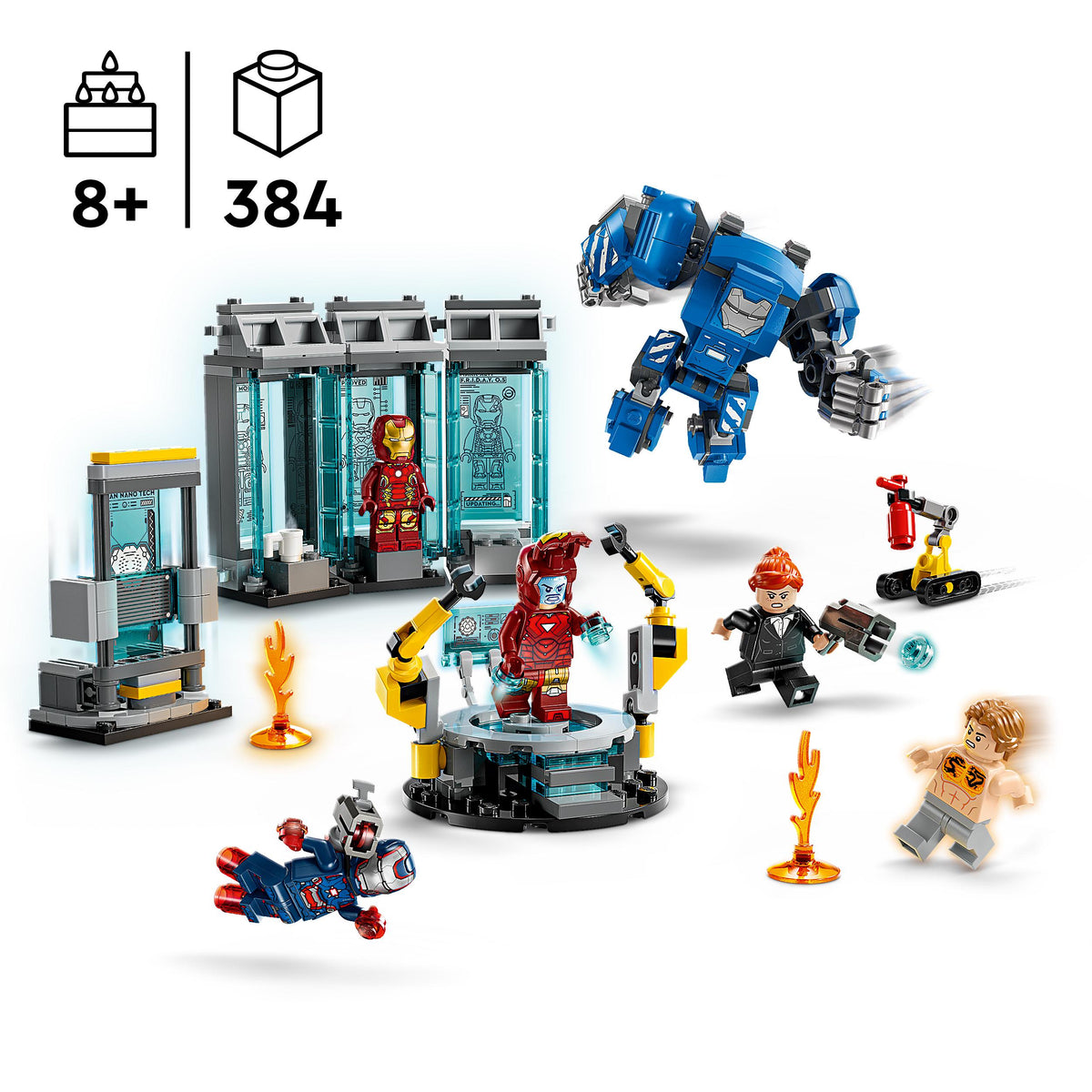 LEGO SUPER HEROES 76315 LABORATORY IRON MANA: ARMORY + CATALOG IN PDF EAN (GTIN) 5702017817880