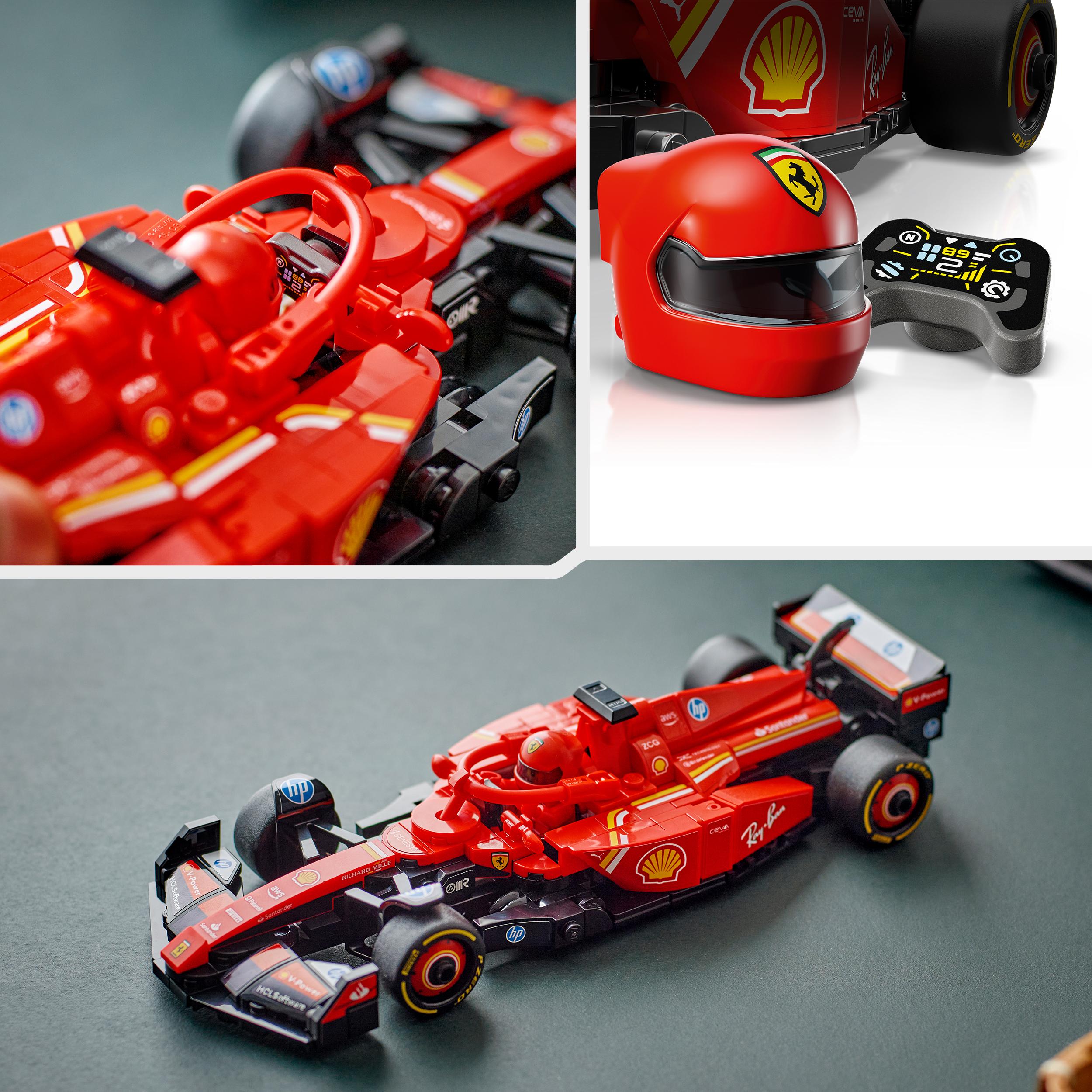 LEGO Speed Champions Ferrari SF-24 F1 Race Car 77242 Minimum kid's age 10