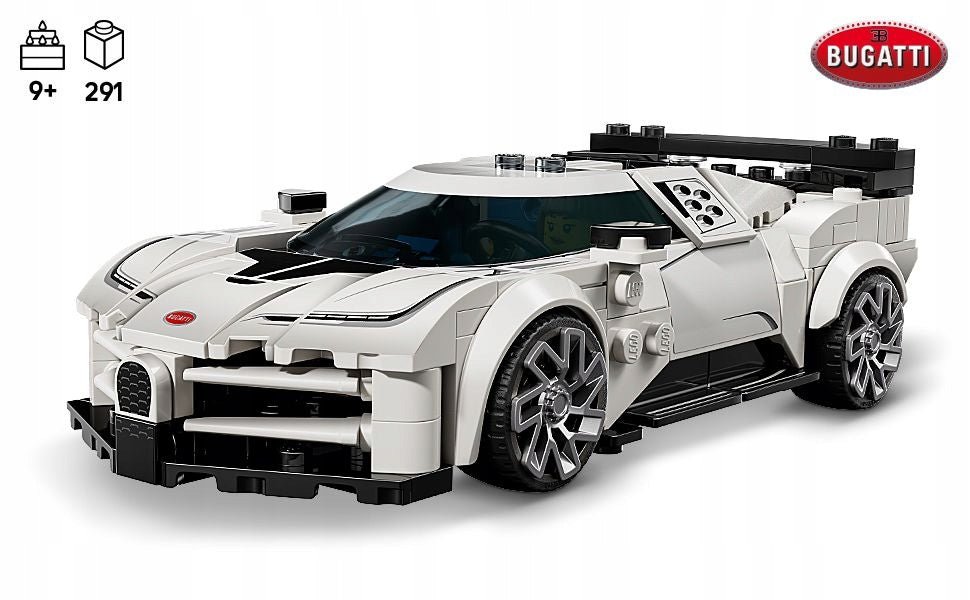 LEGO Speed Champions Hypercar Bugatti Centodieci 77240 Kid's age 9+ years