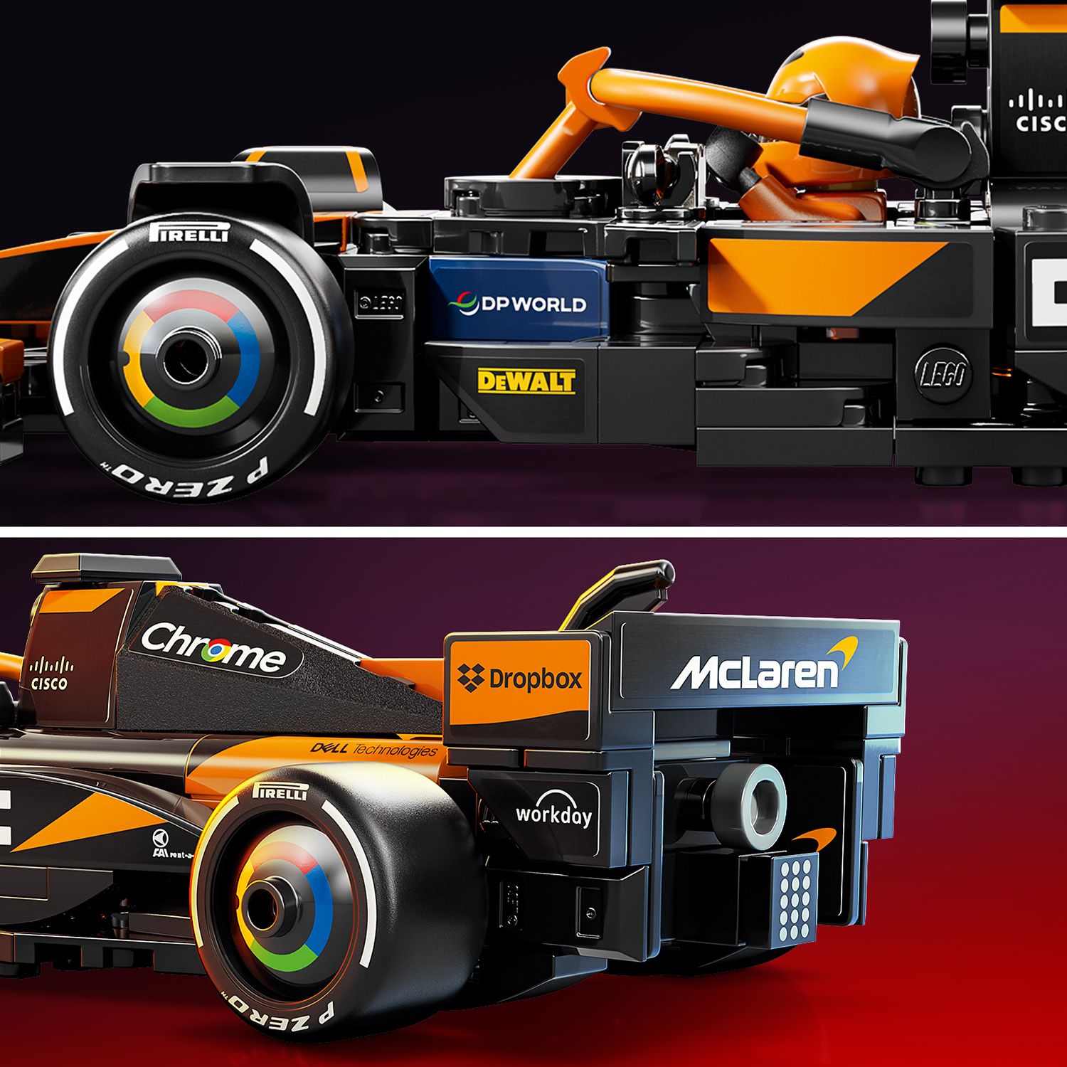 LEGO Speed Champions McLaren Formula 1 MCL38 Race Car 77251 Character/Title Formula 1