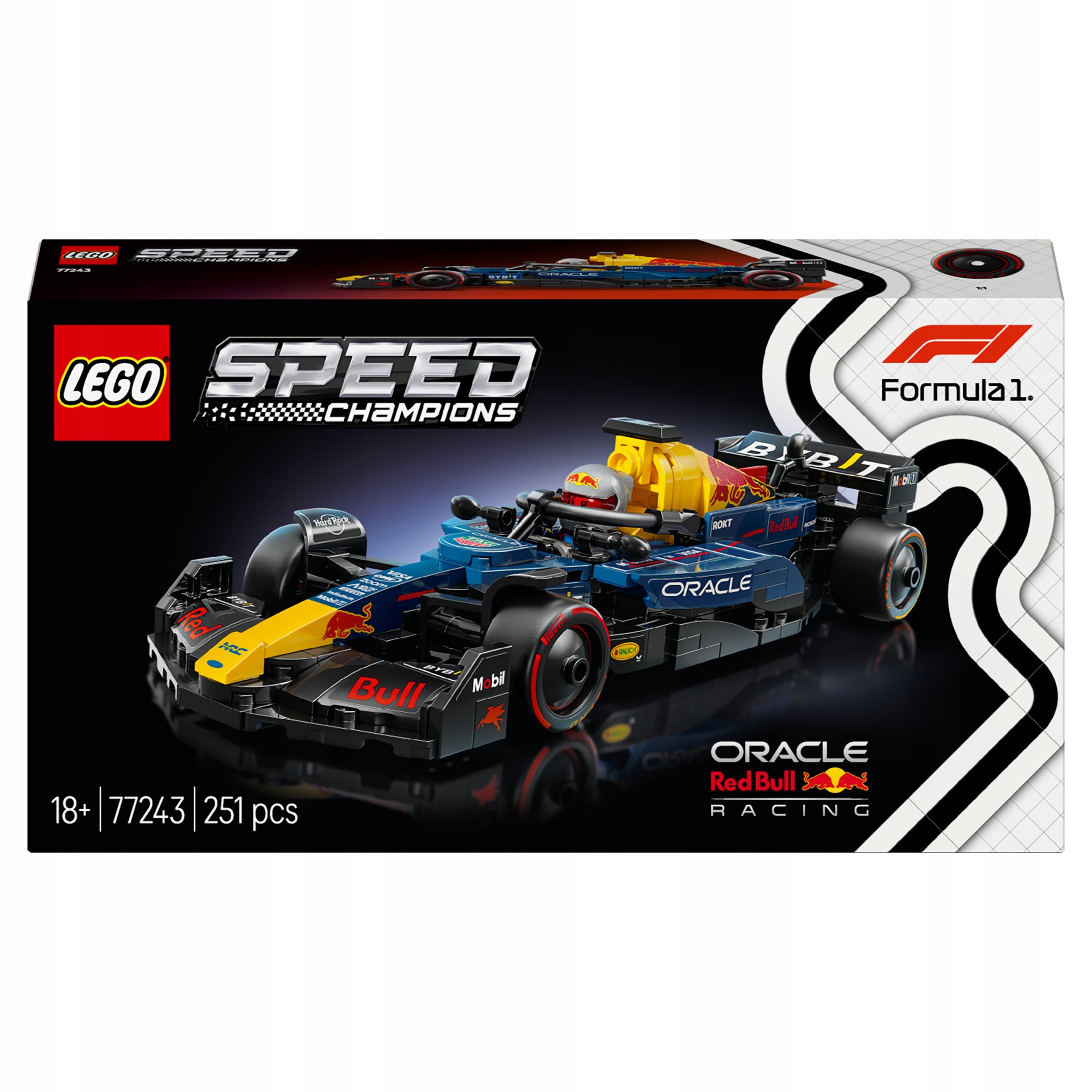 LEGO Speed Champions Oracle Red Bull Racing RB20 F1 Race Car 77243