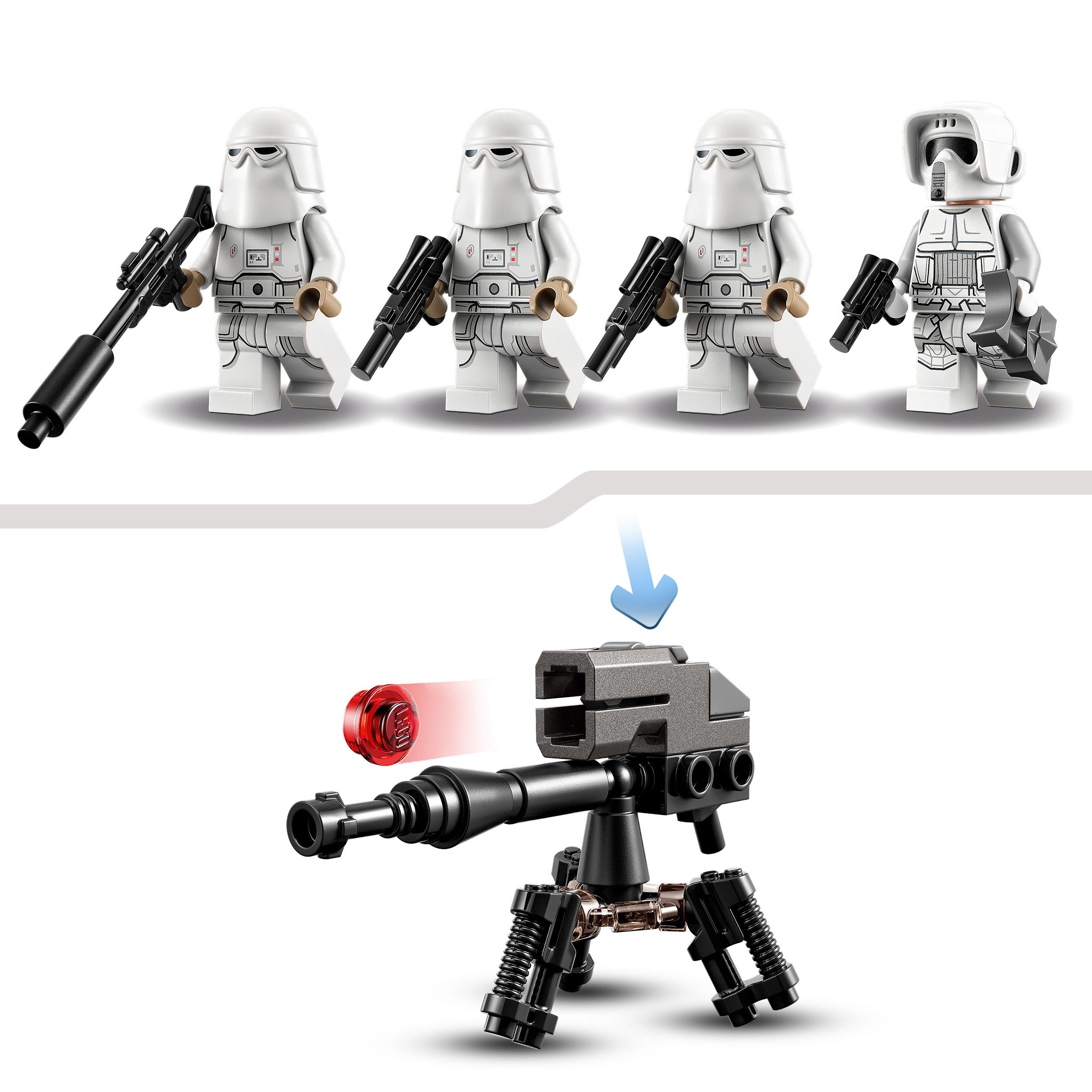 LEGO Star Wars 75320 Battle Set with Snow Stormtrooper Minimum kid's age 0
