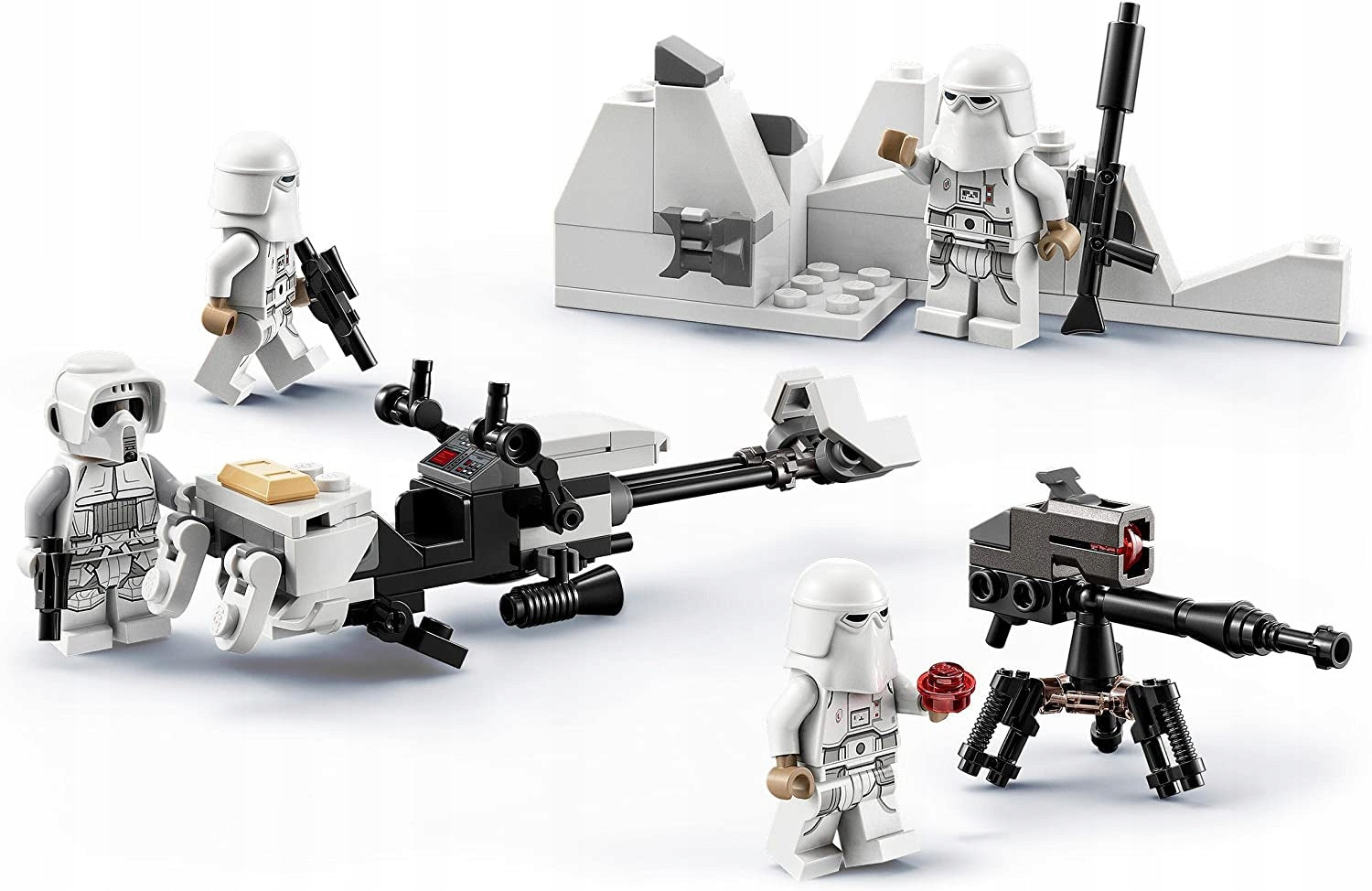 LEGO Star Wars 75320 Battle Set with Snow Stormtrooper Set name Zestaw bitewny ze szturmowcem śnieżnym