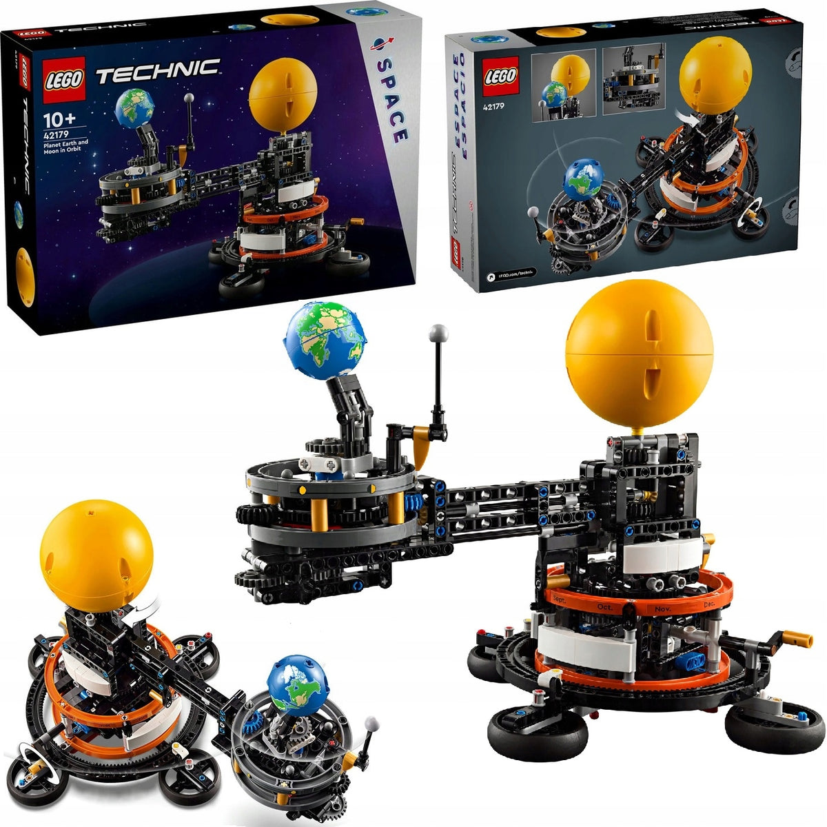 LEGO TECHNIC 42179 PLANET EARTH AND MOON IN ORBIT GIFT