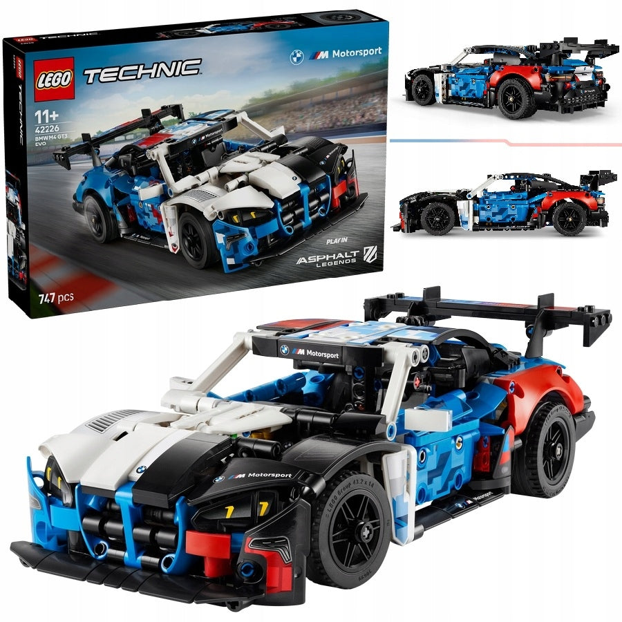 LEGO TECHNIC 42226 RACING CAR BMW M4 GT3 EVO + CATALOG LEGO IN PDF