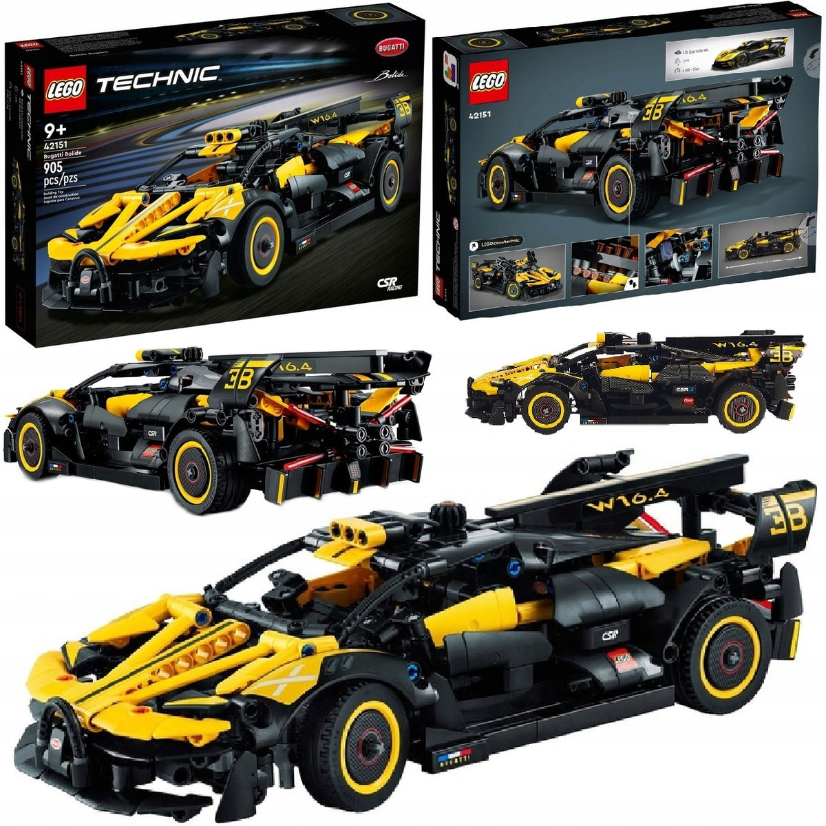 LEGO TECHNIC BUGATTI 42151 + LEGO DIRECTORY IN PDF VERSION