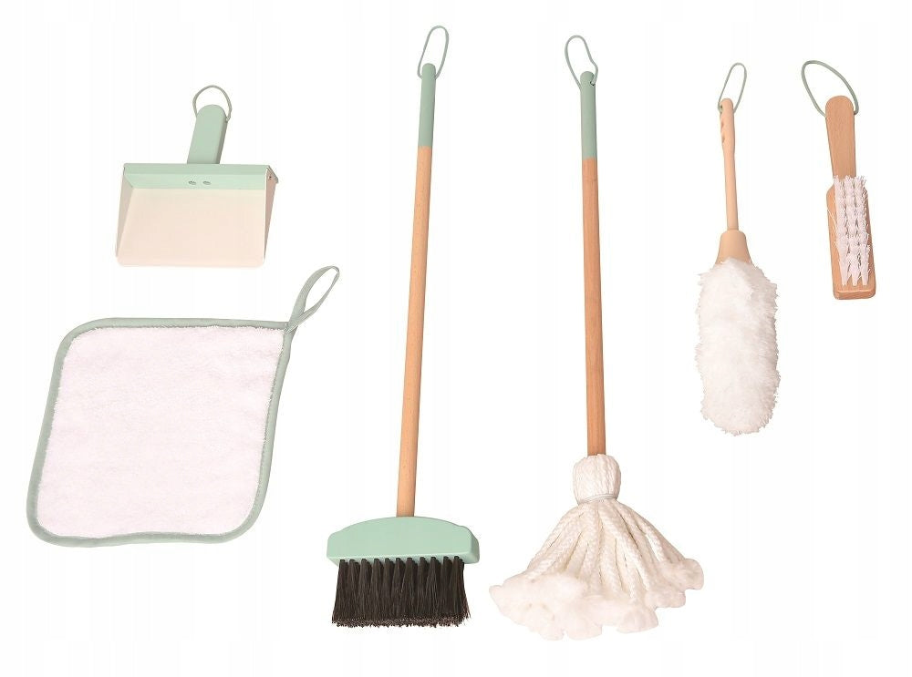 LELIN CLEANING KIT MOP BRUSH SWEEPER Kid's age 3+ years