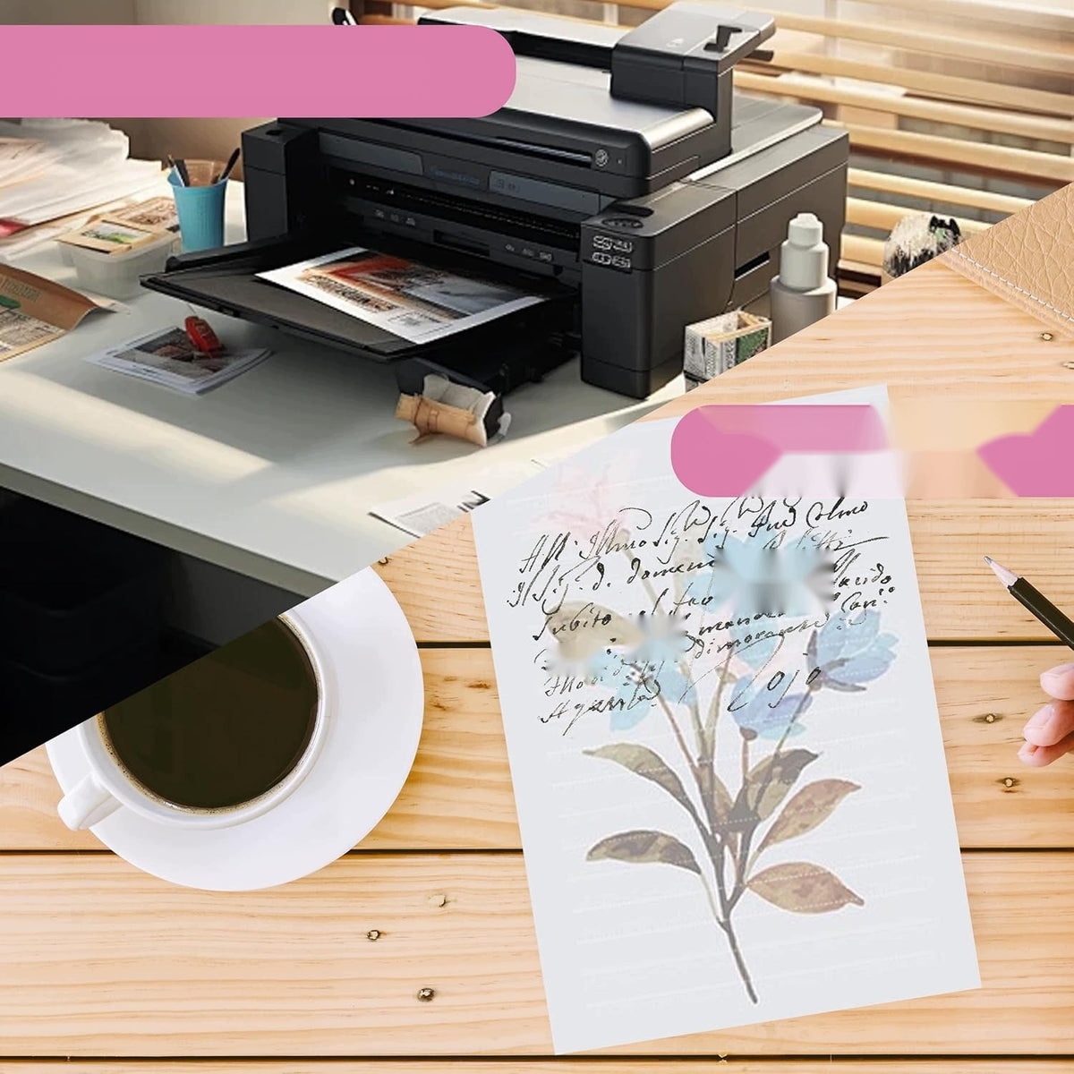LETTER PAPER 36 PIECES FLORAL ENVELOPES ELEGANT OFFICE HOME Manufacturer code 5908140315433