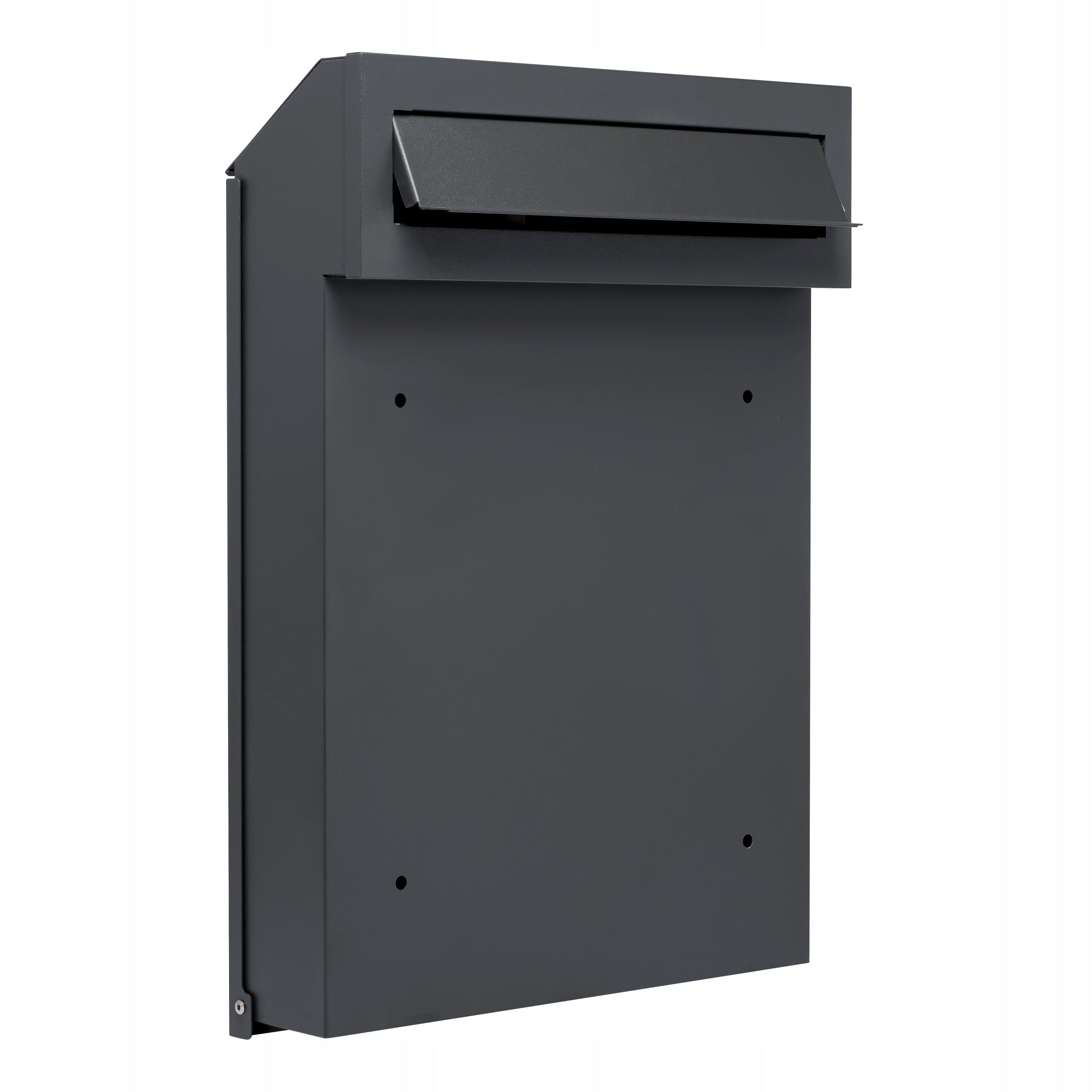 LETTERBOX DOUBLE-SIDED SLOT 3 WRENCHES ANTHRACITE MAT C4 Manufacturer code Skrzynka przelotowa