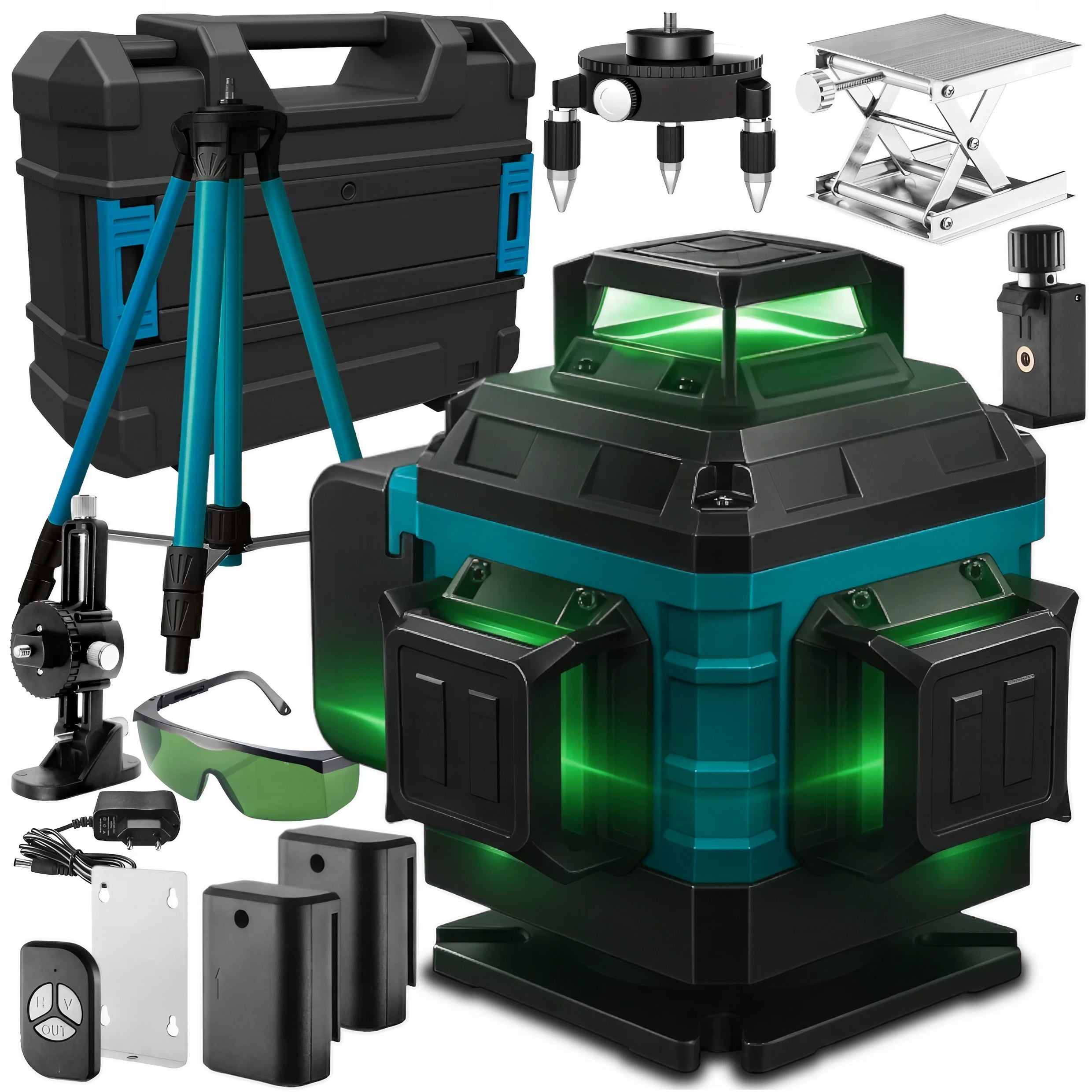LEVEL LASER LEVEL 4D 16 LINE CROSS LASER 360 SET TRIPOD Model T-001