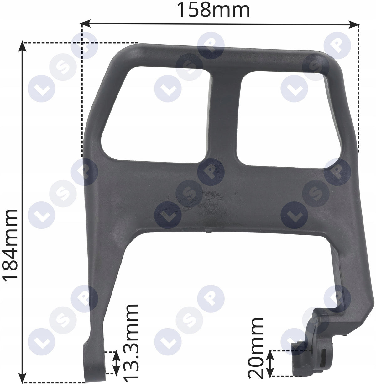 LEVER BRAKE HANDLE BRAKE FOR SAW STIHL 023 025 MS230 MS250 REPLACEMENT Manufacturer code 91-003